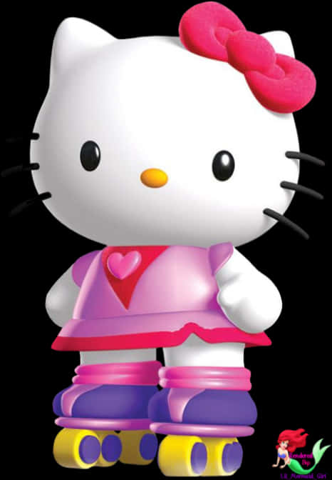 Hello Kitty på rulleskøyter Bakgrunner
