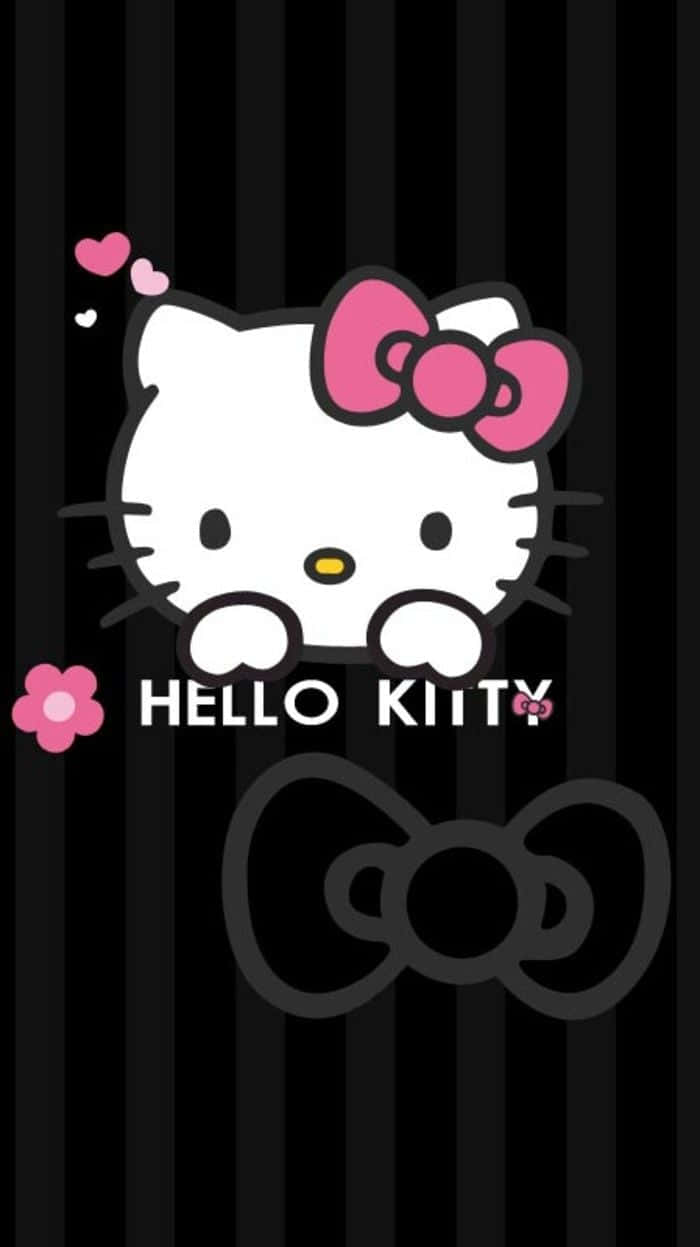 Hello Kitty Sanrio-telefon Bakgrunner
