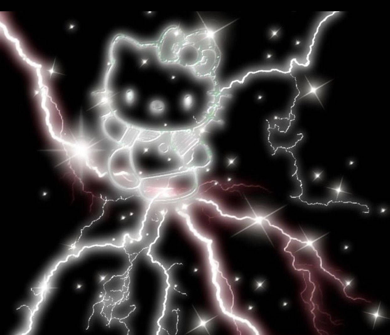 Hello Kitty Torden Grunge Profilbilde Bakgrunner