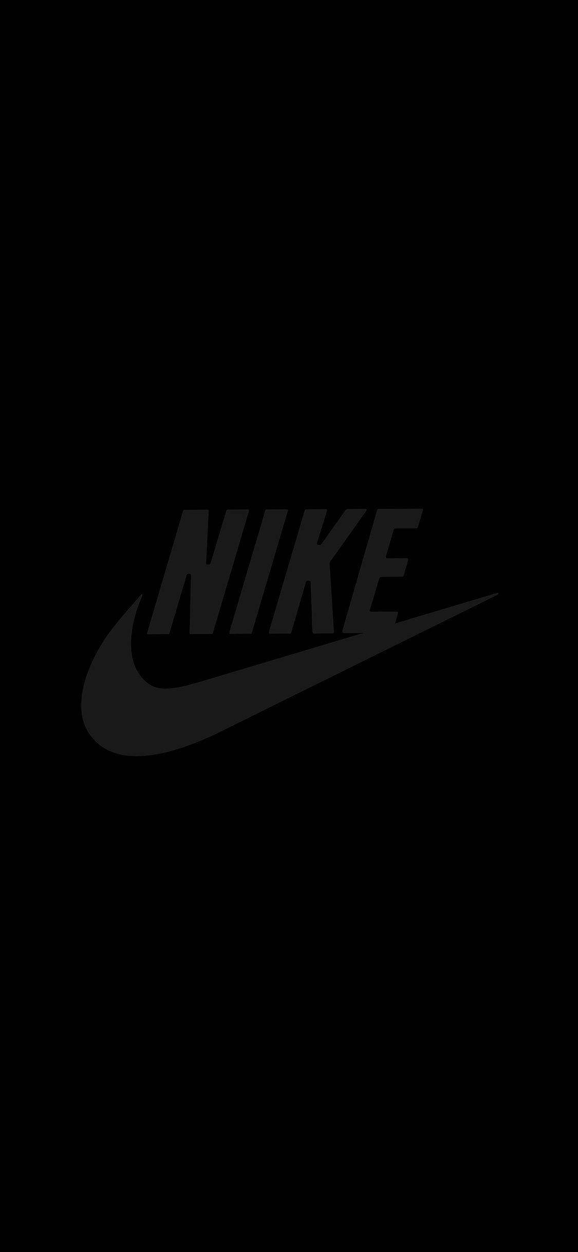 Helt Sort Nike iPhone Bakgrunner