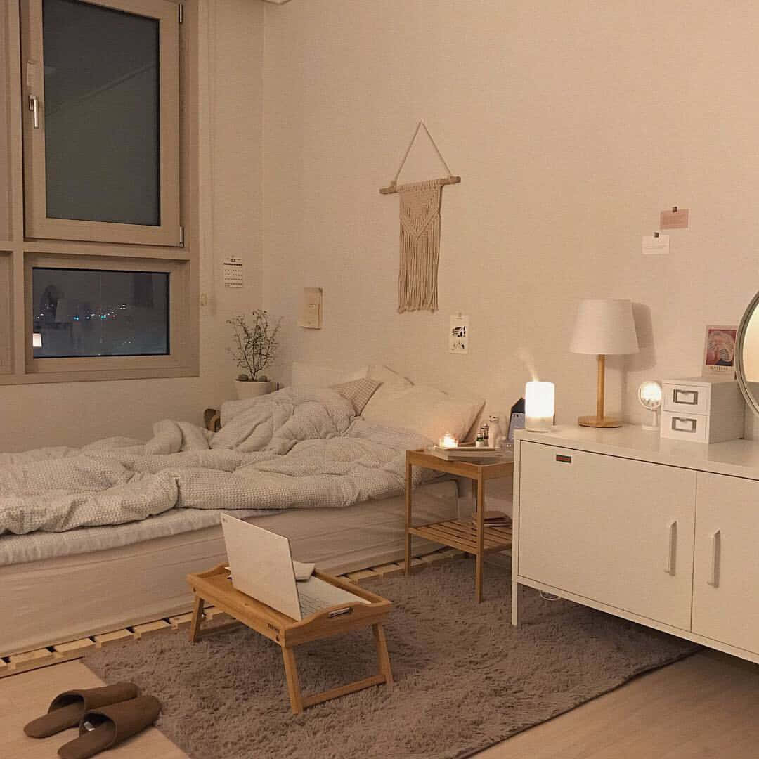 Hev estetikken i rommet ditt med et hint av beige Bakgrunner