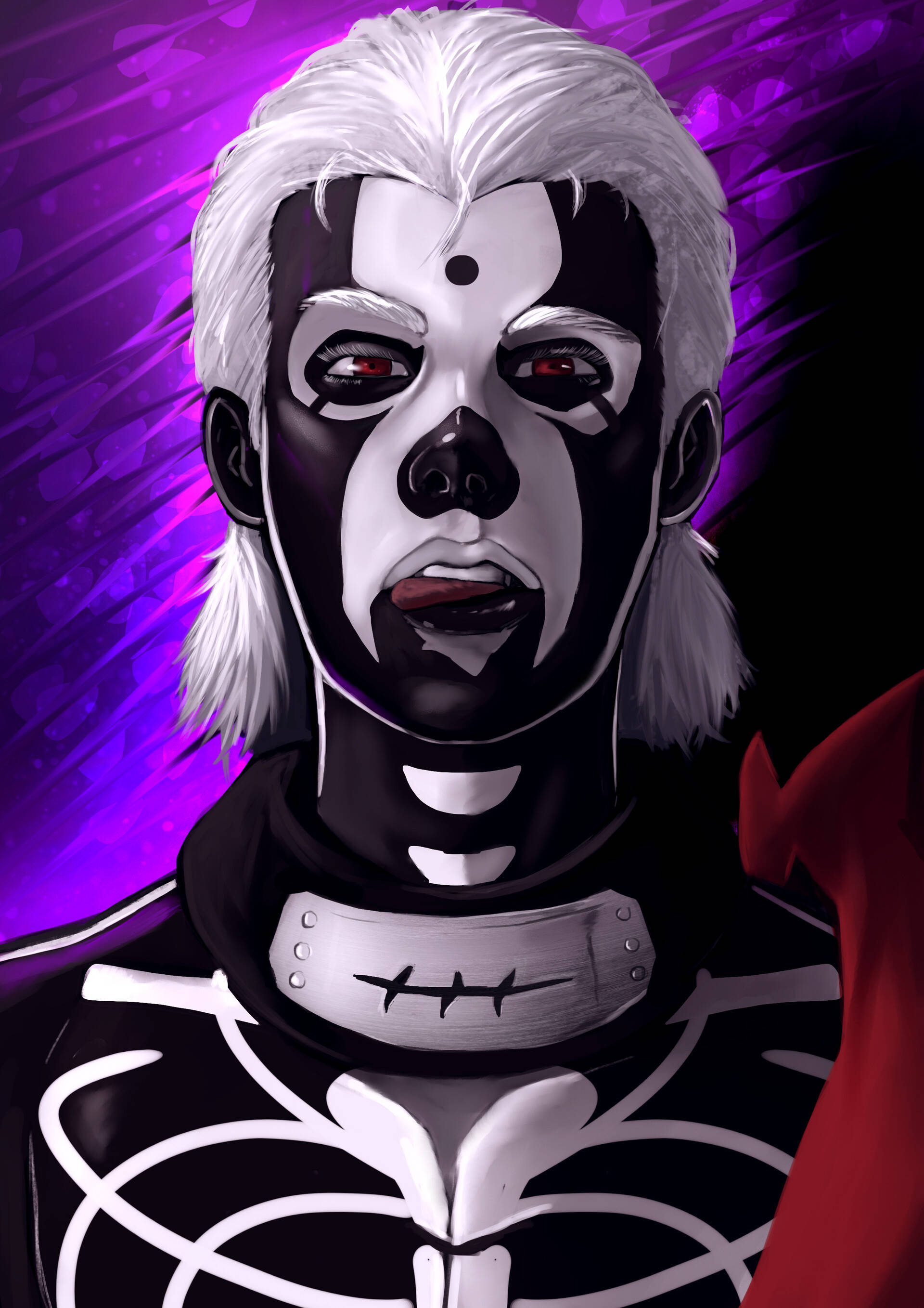 Hidan Akatsuki skjelettportrett Bakgrunner