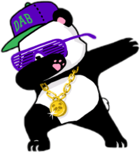 Hip Hop Panda som daber.PNG Bakgrunner