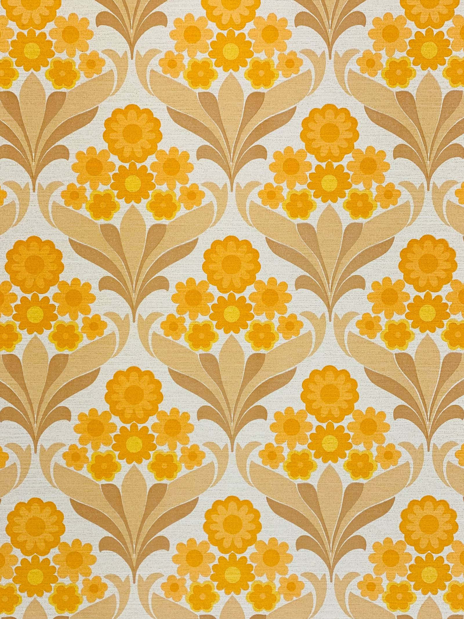 Hjerter i overflod i dette fortryllende 70-talls blomsterdesignet Bakgrunner