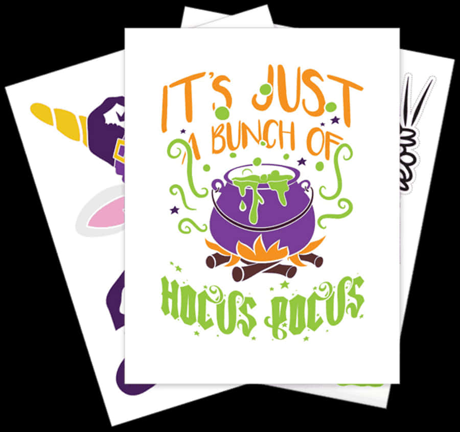 Hocus Pocus Bunchof Hocus Pocus Grafikk Bakgrunner