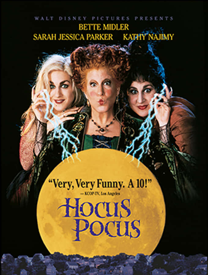 Hocus Pocus filmplakat Bakgrunner