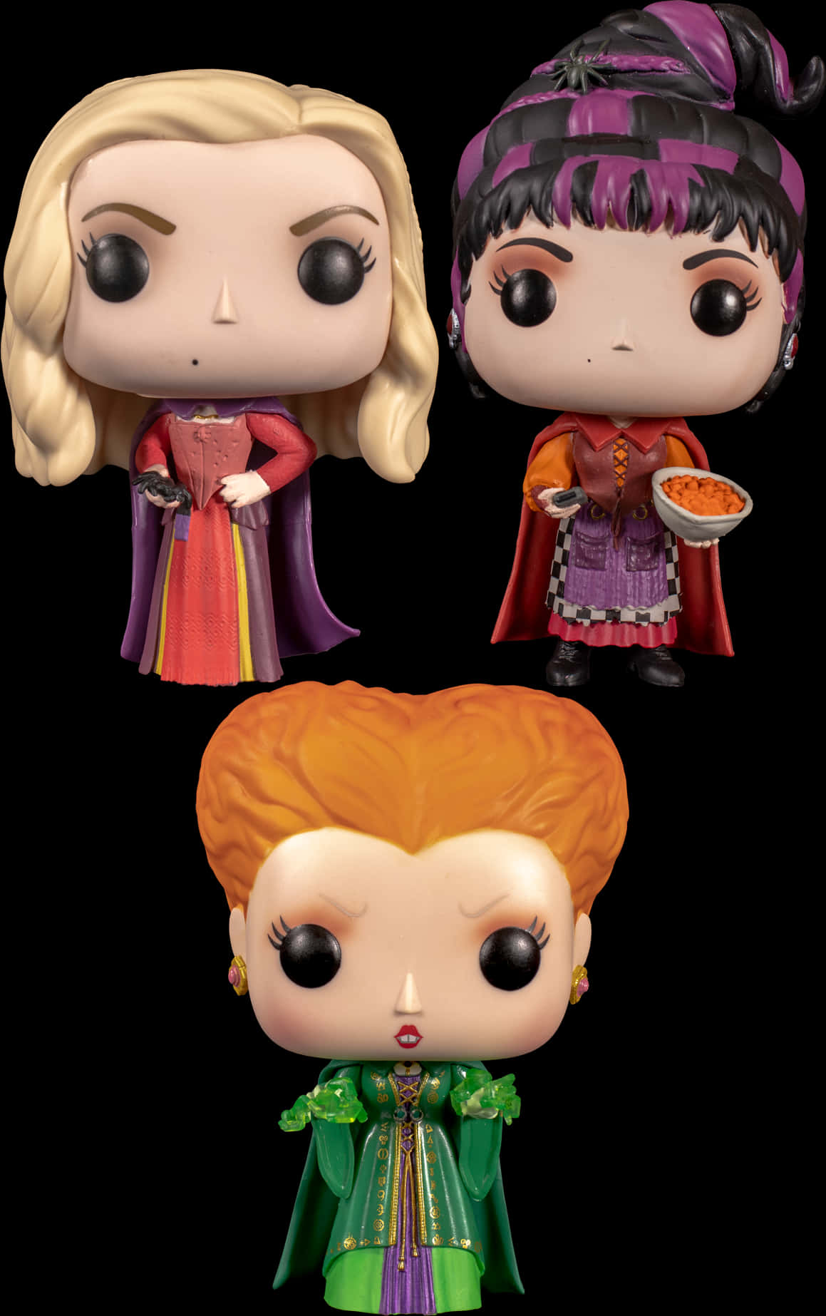 Hocus Pocus Funko Pop-figurer Bakgrunner