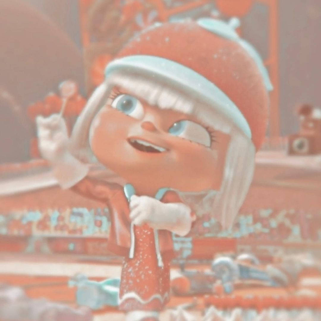 Høyt mettet Taffyta Wreck It Ralph preppy PFP Bakgrunner
