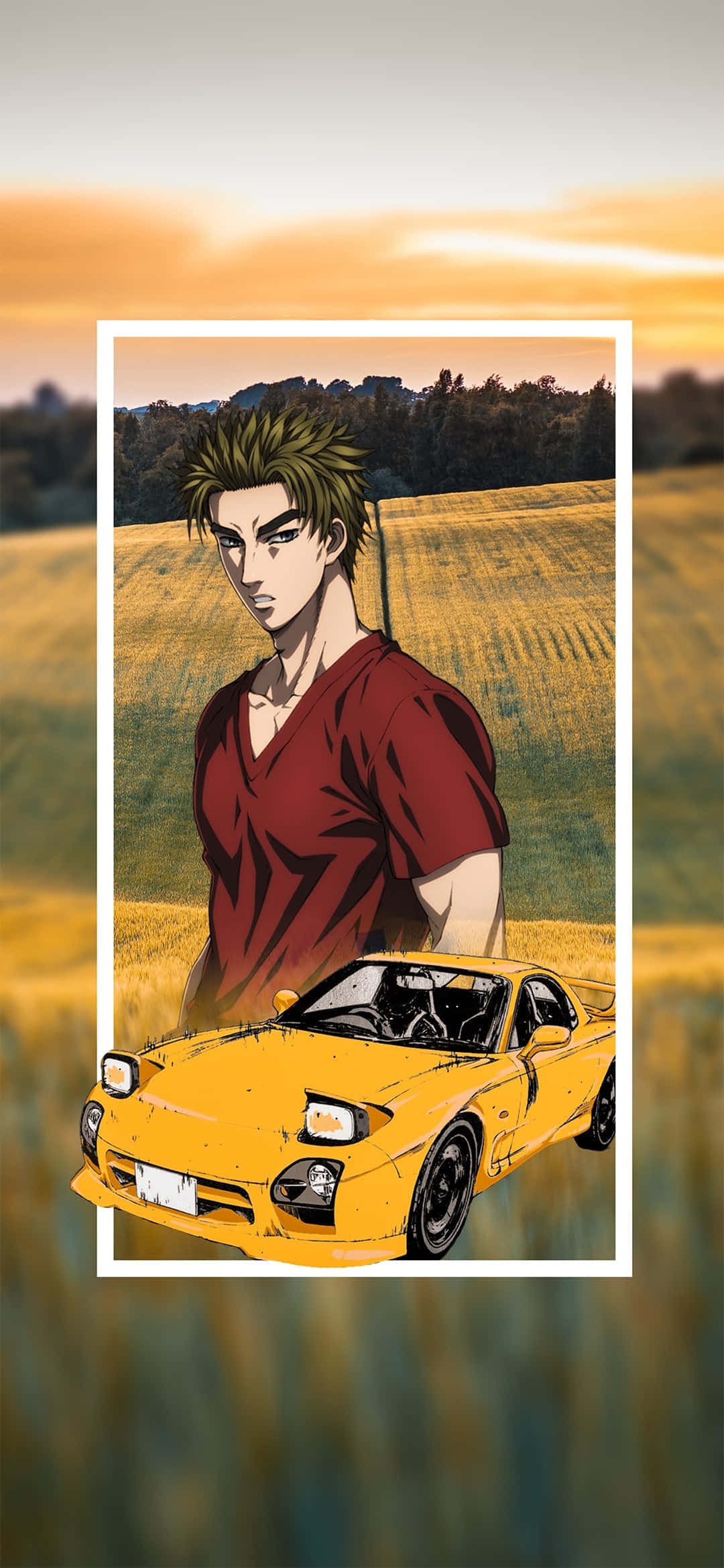 Hold deg oppdatert for den nyeste Initial D-telefonen Bakgrunner