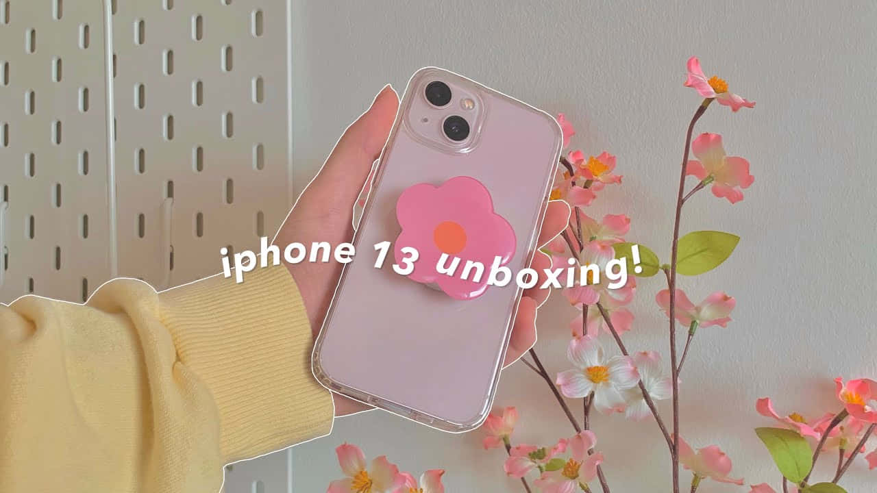 "Hold deg oppdatert med denne stilige og søte iPhone!" Bakgrunner