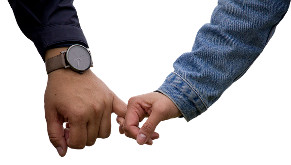 Holding Hands in Love Bakgrunner