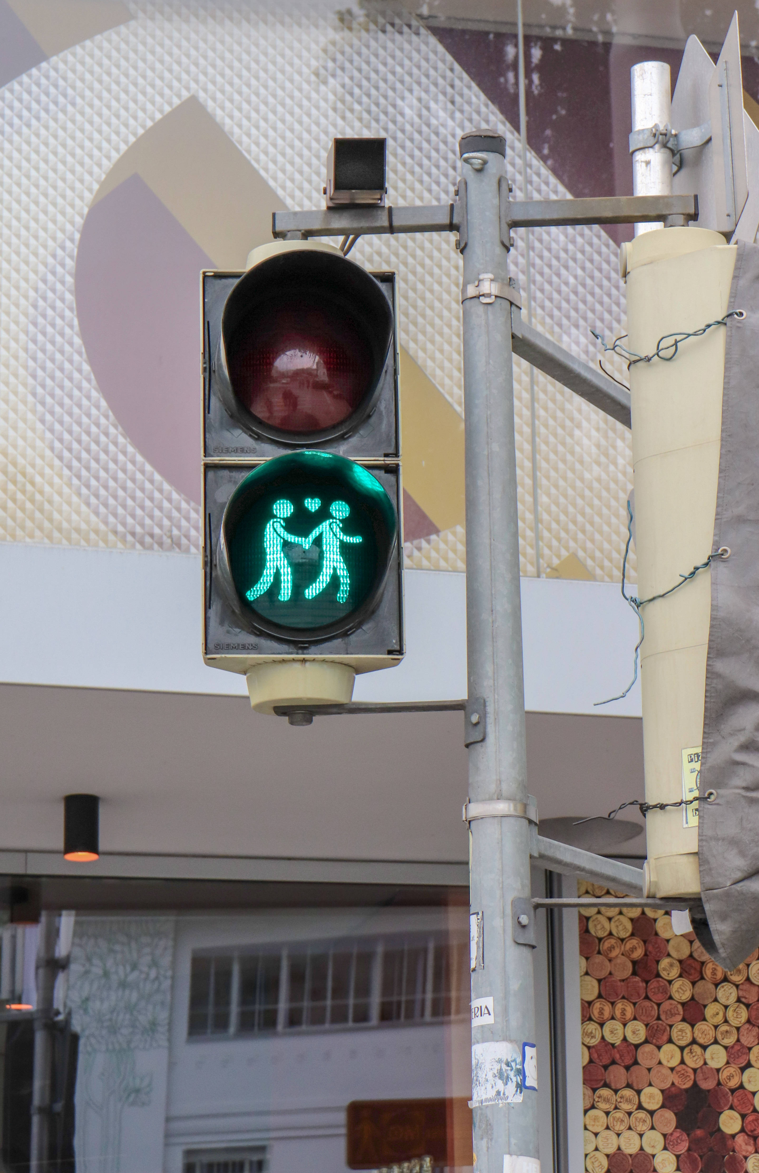 Homofil-inspirert trafikklys Bakgrunner