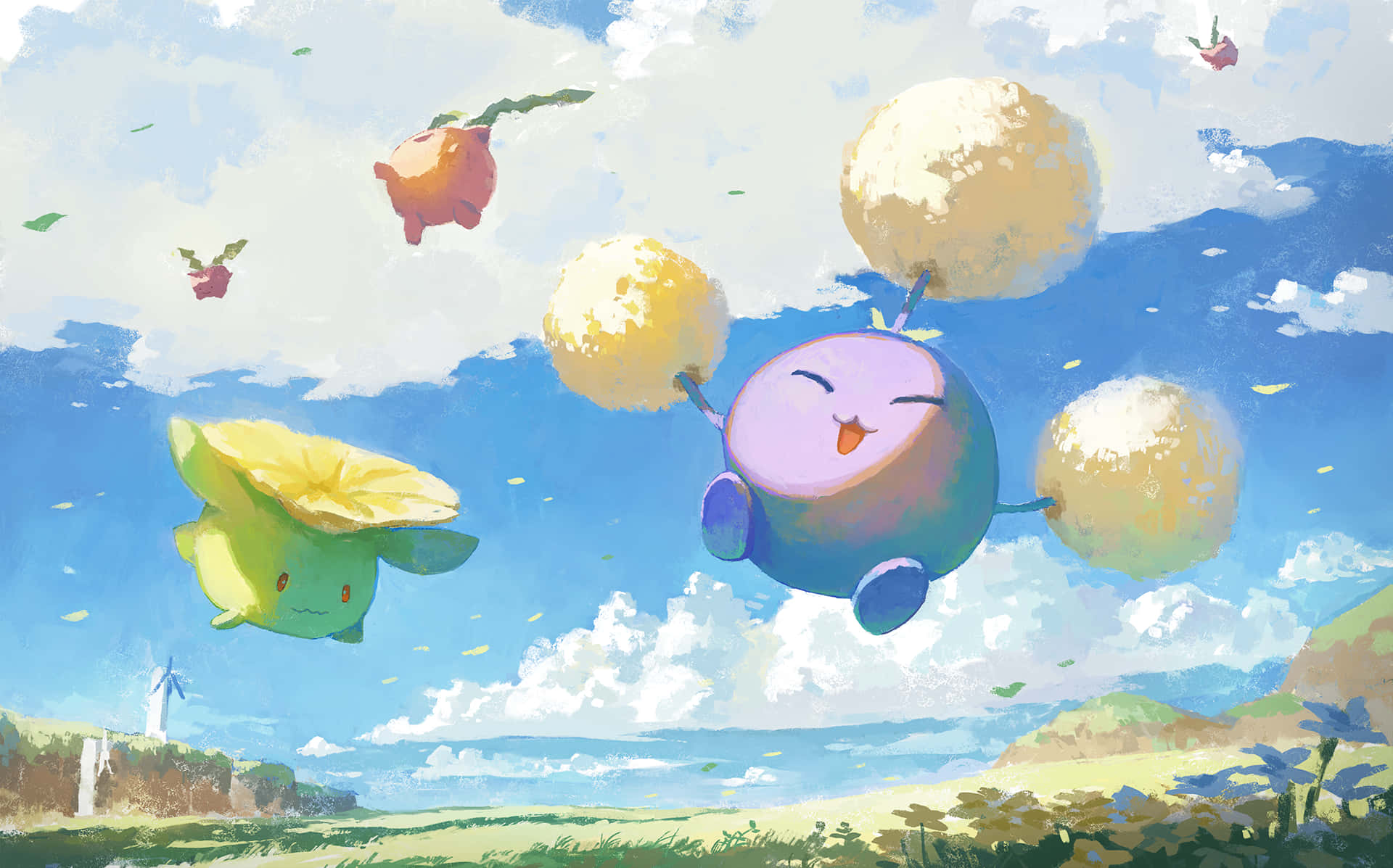 Hoppip, Skiploom og Jumpluff Bakgrunner