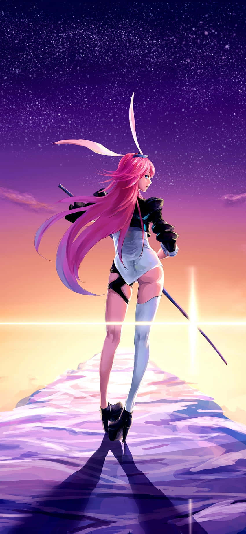 Hot Anime Yae Sakura Honkai Bakgrunner
