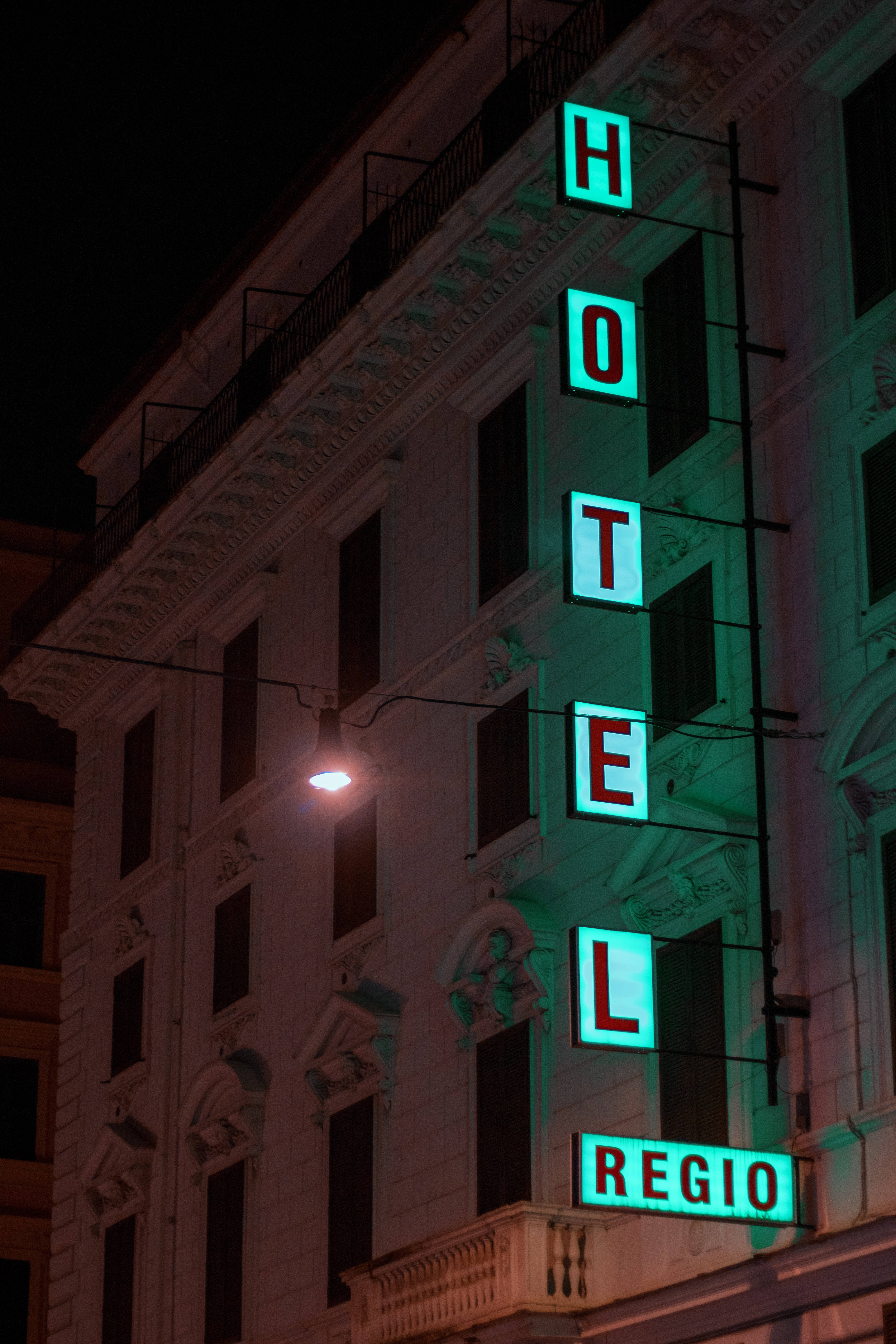 Hotel Regio-skilt Bakgrunner