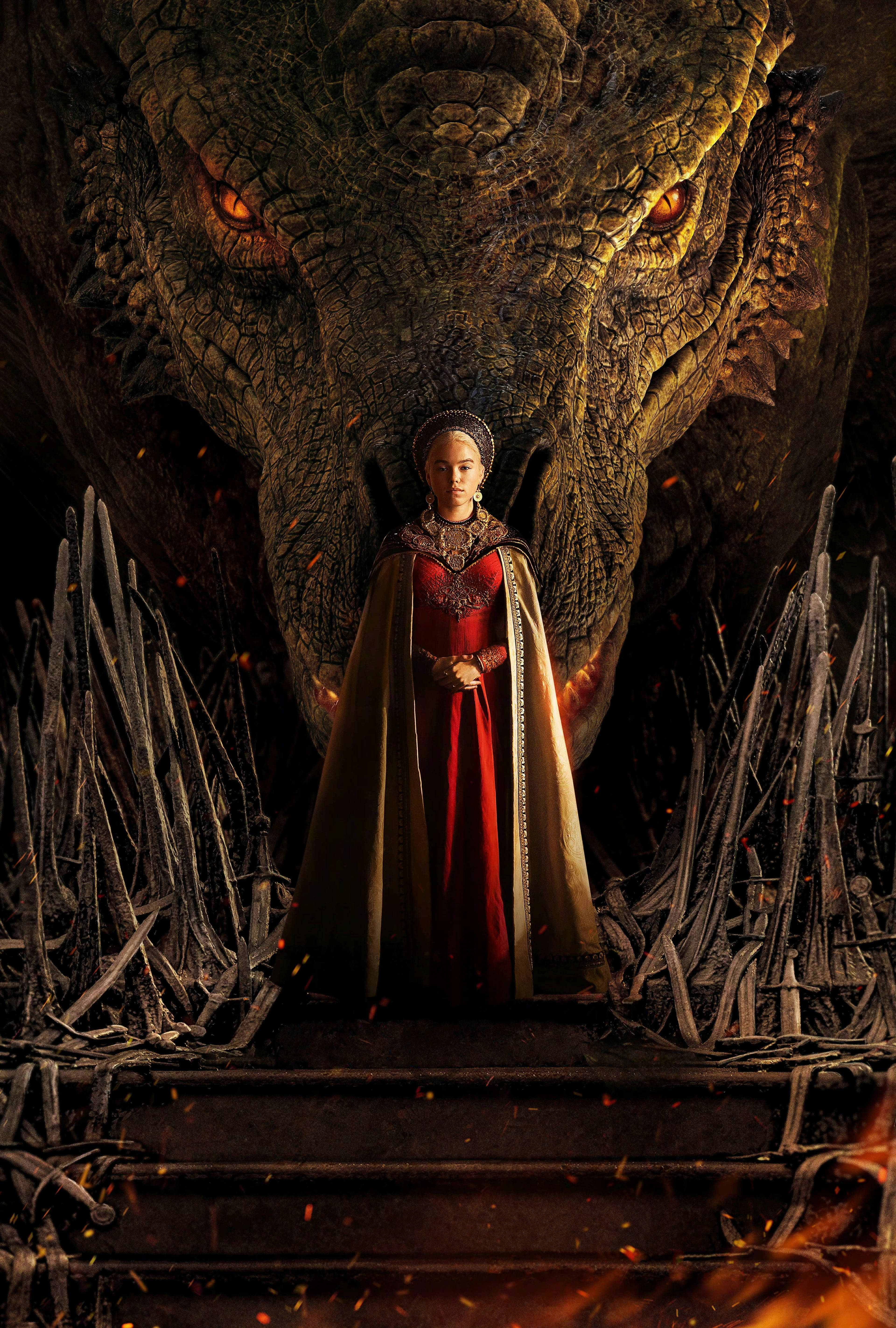 House Of The Dragon til iPhone-skjermer Bakgrunner