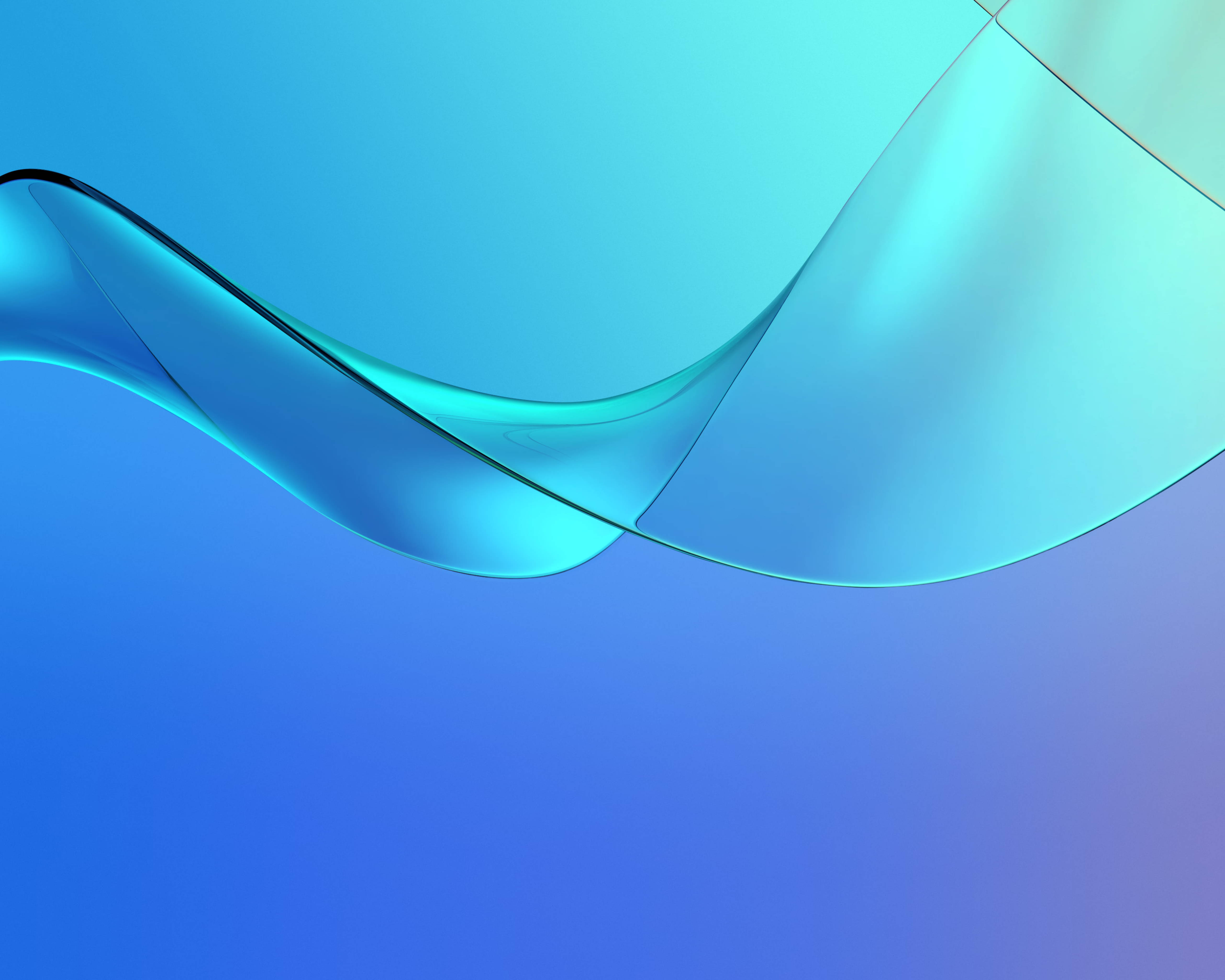 Huawei MediaPad M5 Blå Kurver Bakgrunner