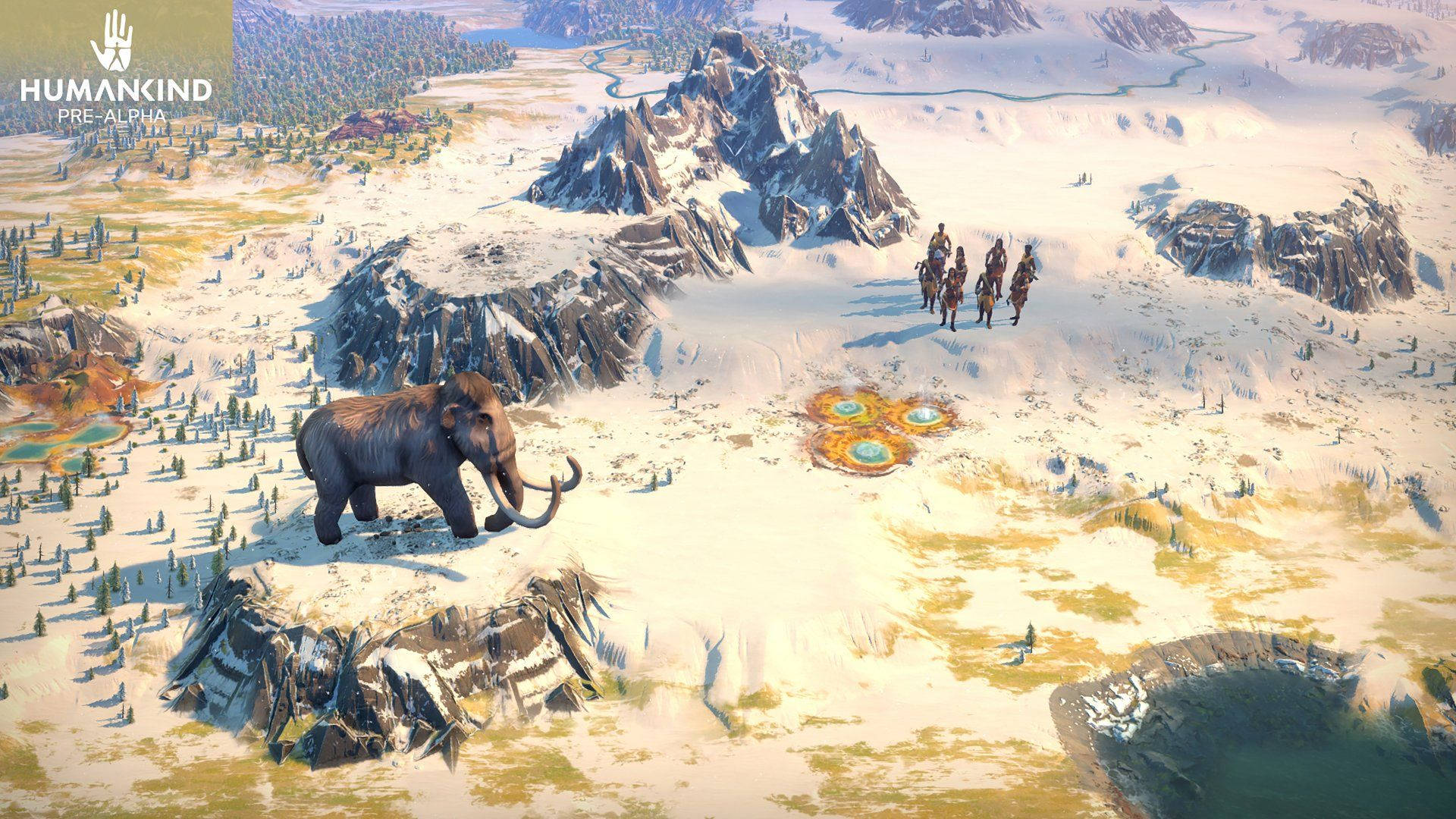 Humankind Pre-Alpha Vinterkart Bakgrunner
