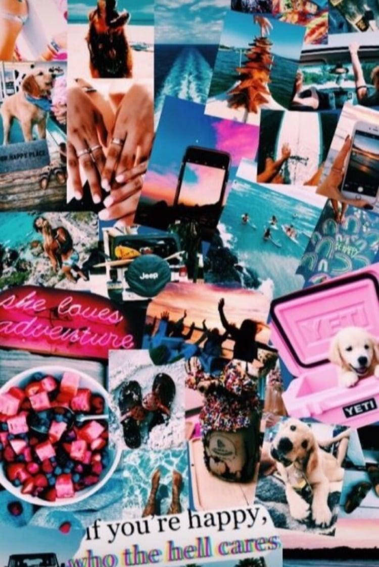 Hundeelsker estetisk collage Bakgrunner