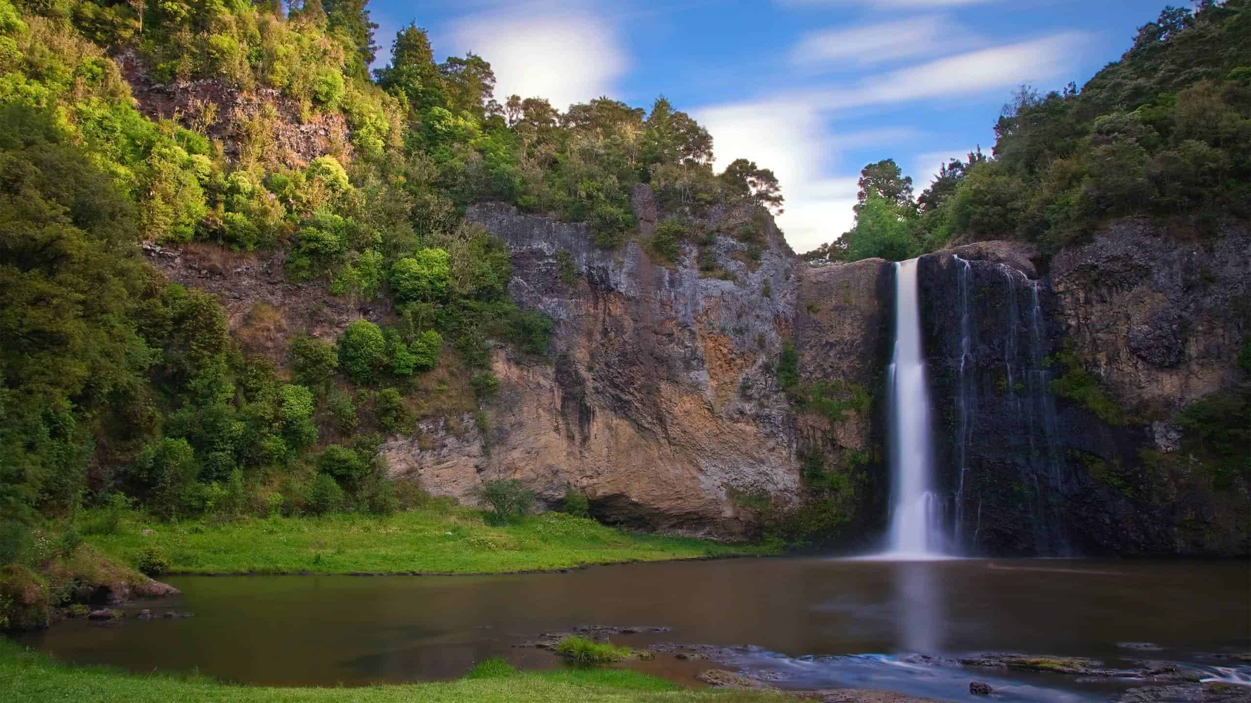 Hunua-fossen i Auckland Bakgrunner