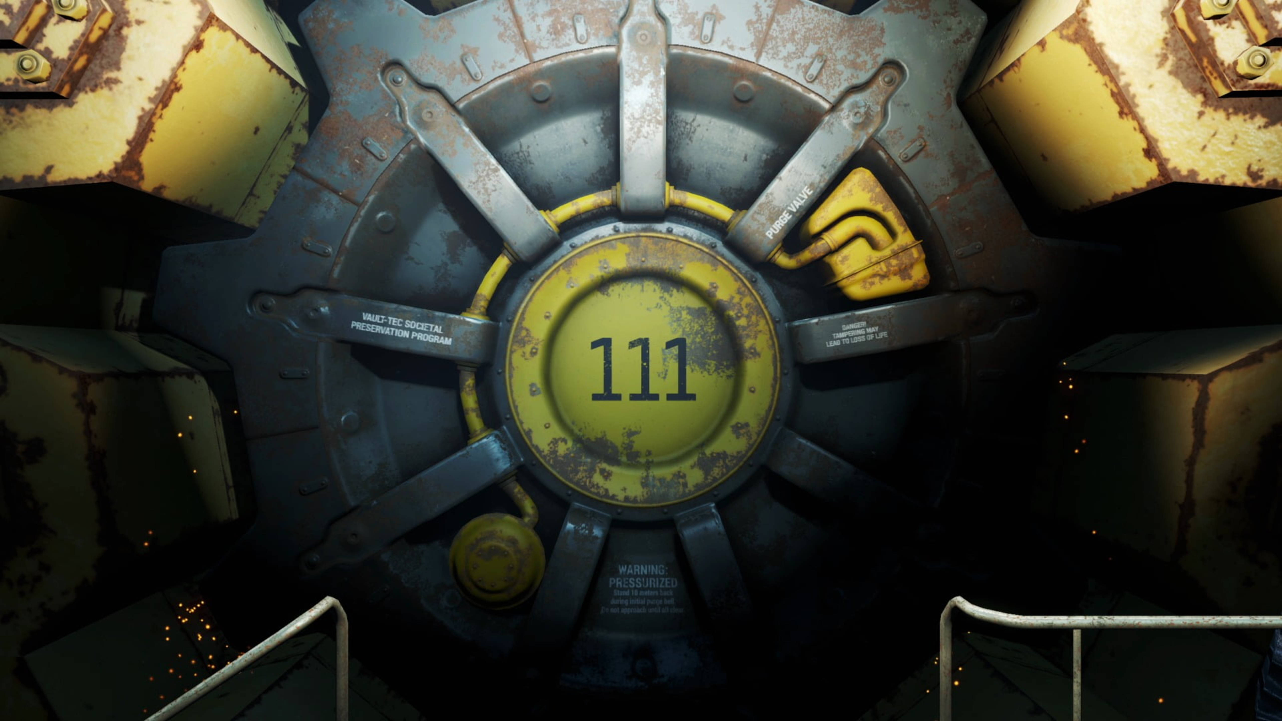 Hvelv nummer 111 Fallout 4 4K Bakgrunner