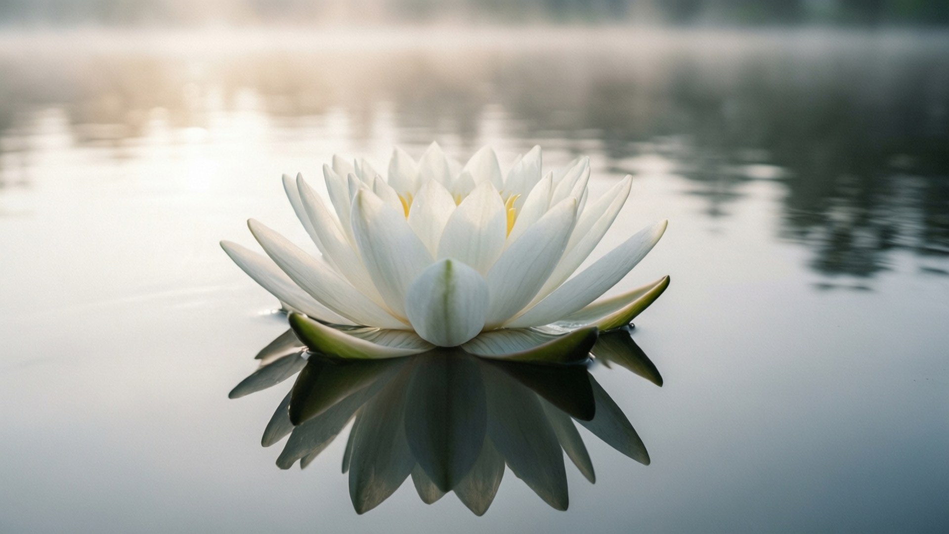 Hvit lotus ro Bakgrunner
