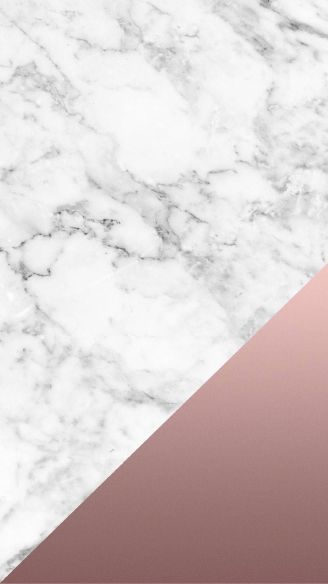 Hvit marmor rosagullgradient Bakgrunner