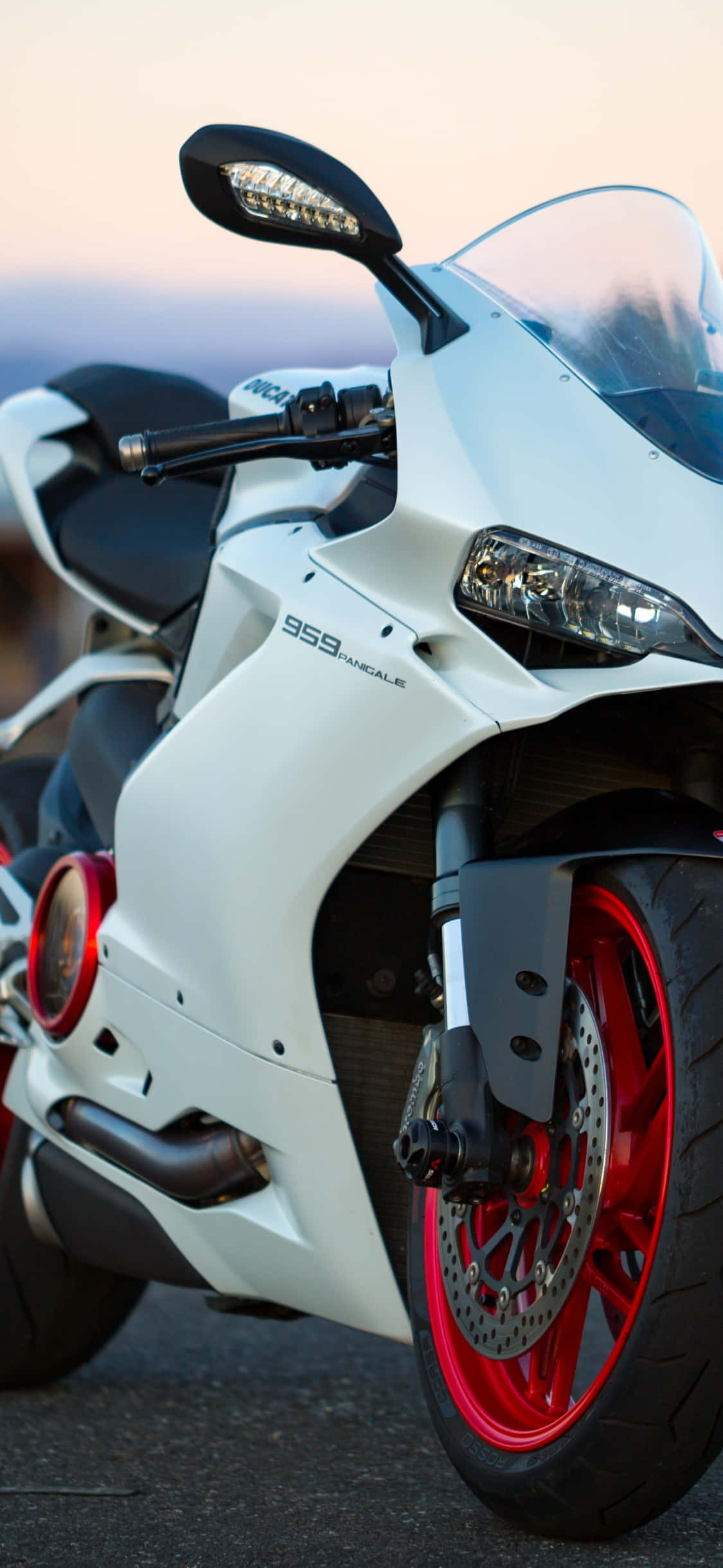 Hvit Superbike Bilde Bakgrunner