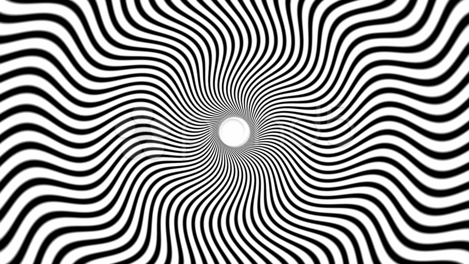 Hvitt og svart trippy Bakgrunner