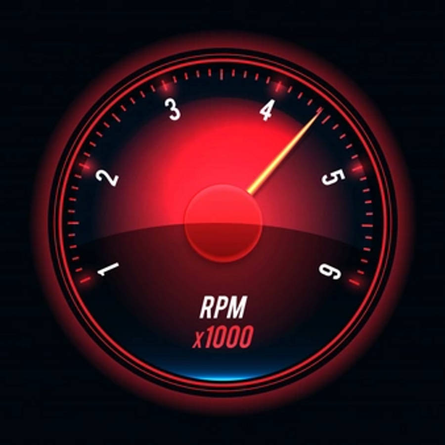 Høyhastighetsinternett illustrert med rødt speedometer Bakgrunner
