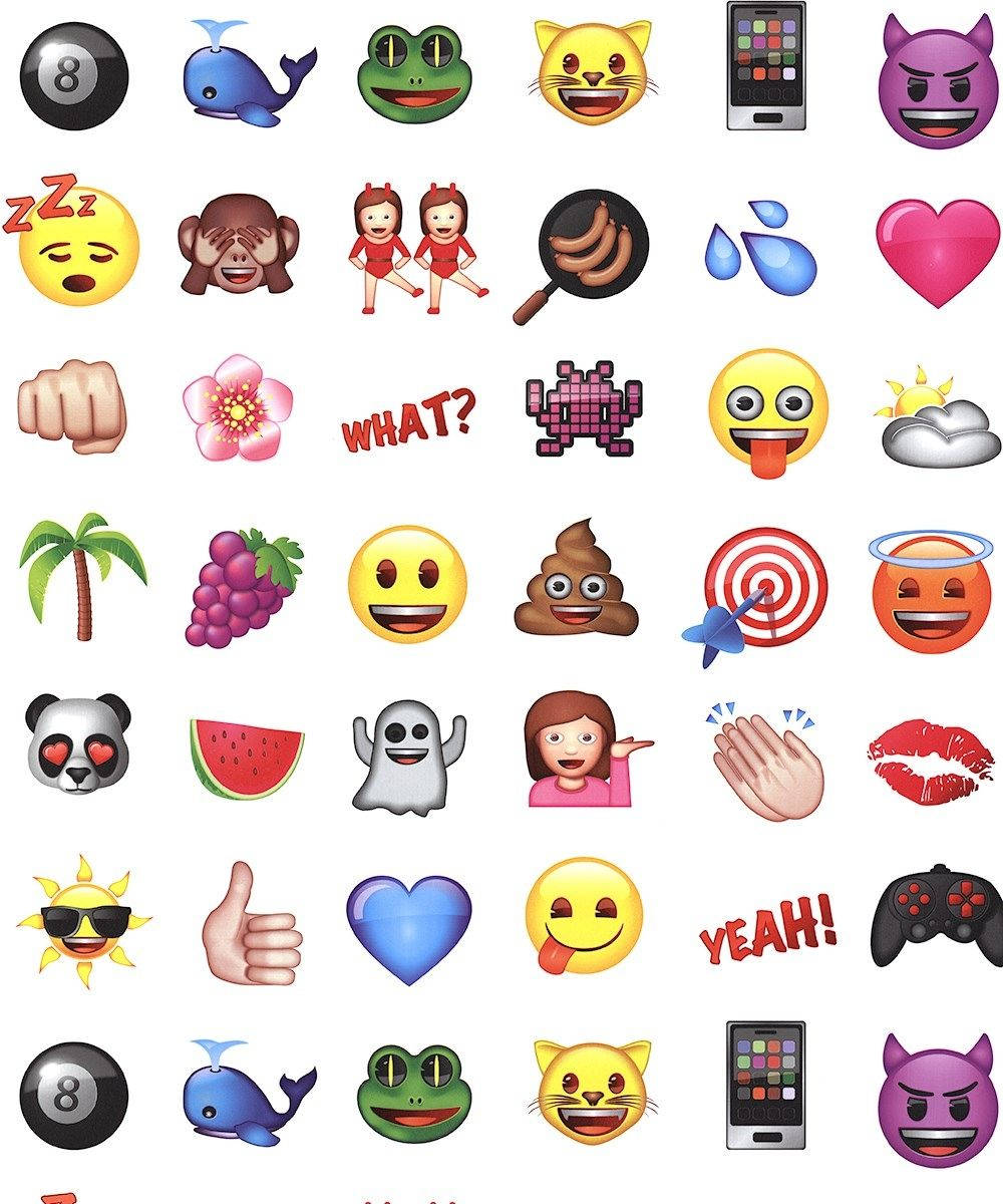 Høyoppløselig 3D-emojier hvit Bakgrunner
