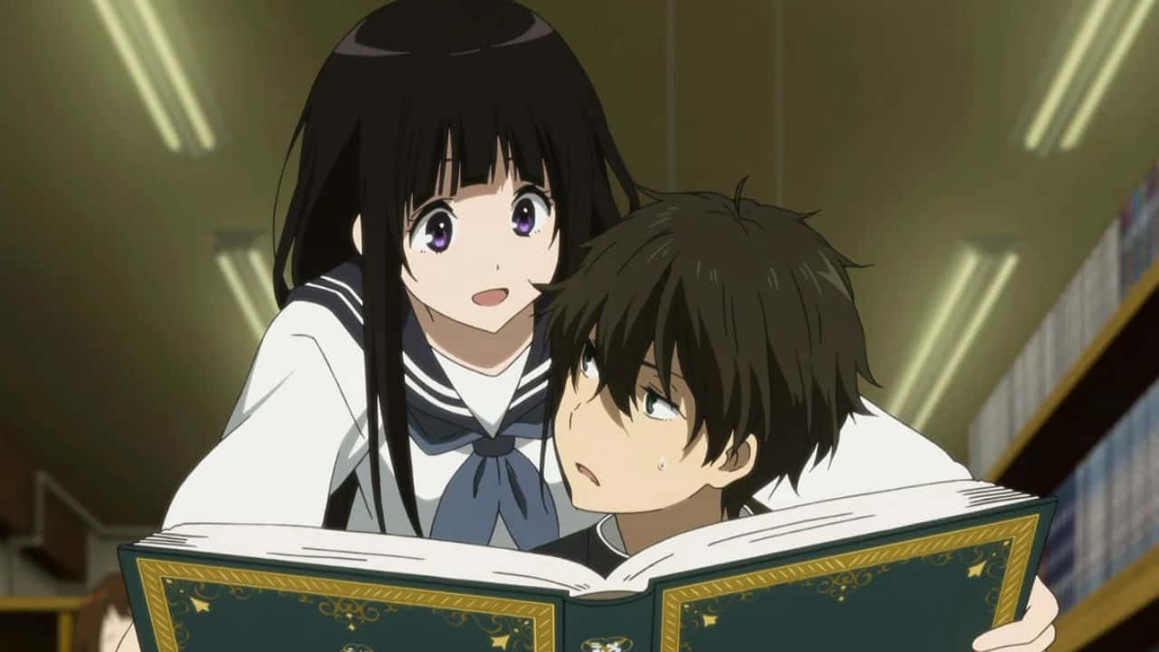 Hyouka Matchende PFP Anime Bakgrunner