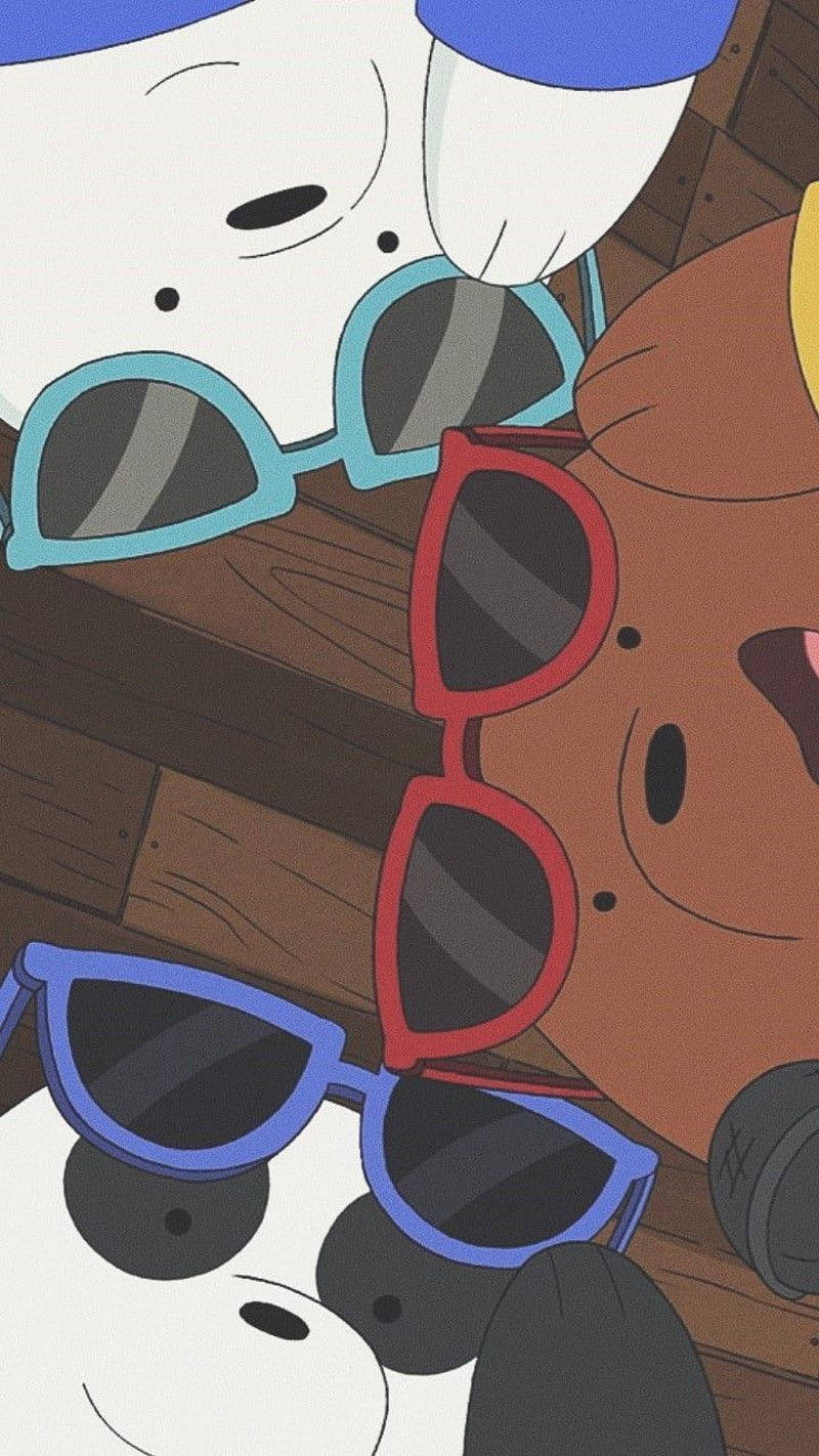 Ice Bear Tegnefilm We Bare Bears Bakgrunner