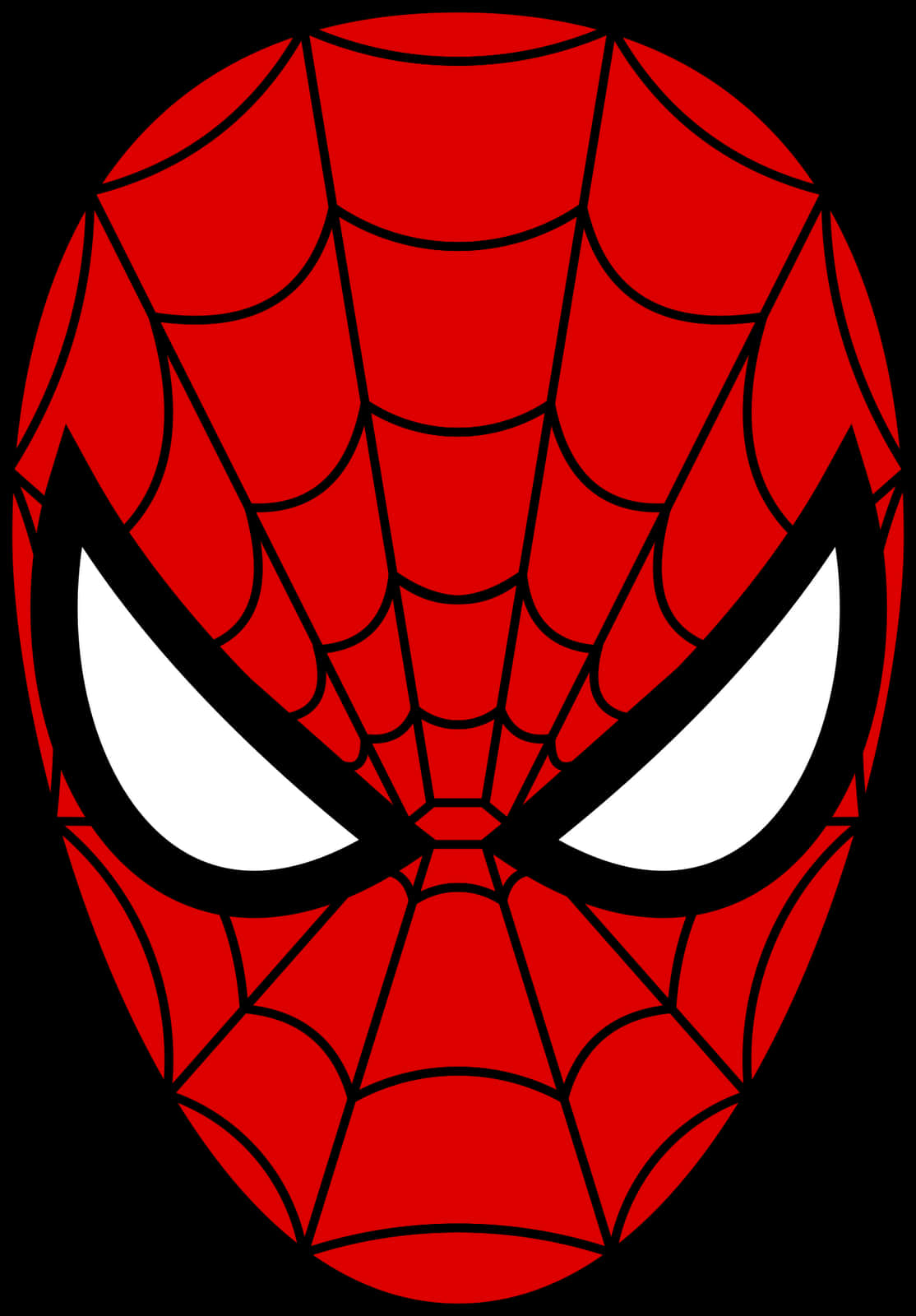 Ikonisk Spiderman-maske grafikk Bakgrunner