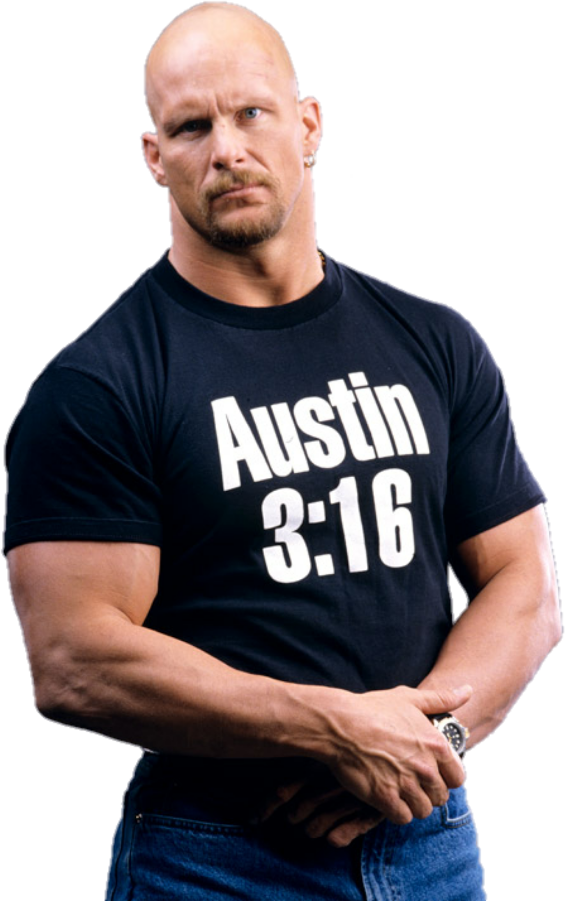 Ikonisk Wrestler Austin316 Skjorte Bakgrunner