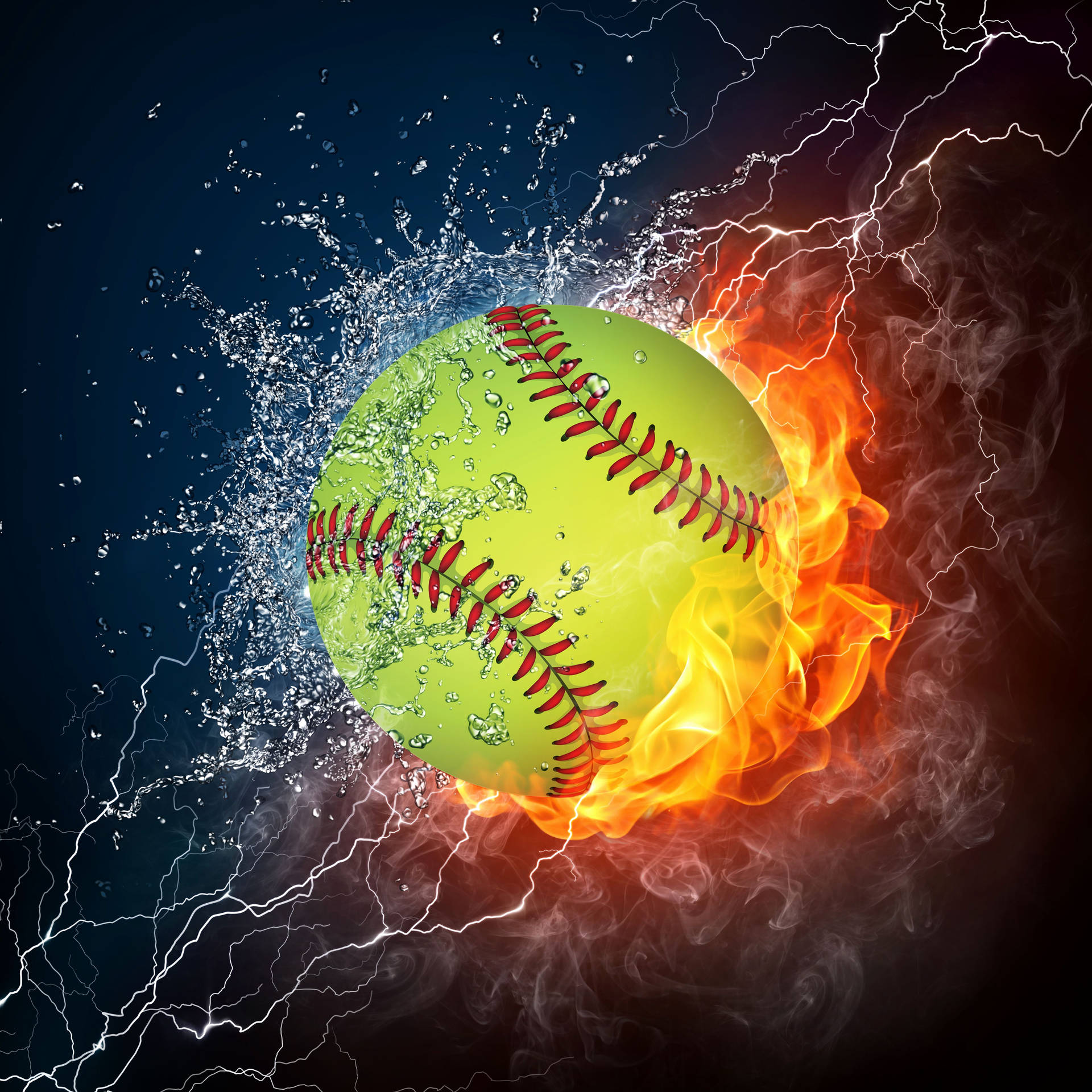 Ild og vann fantastisk softball