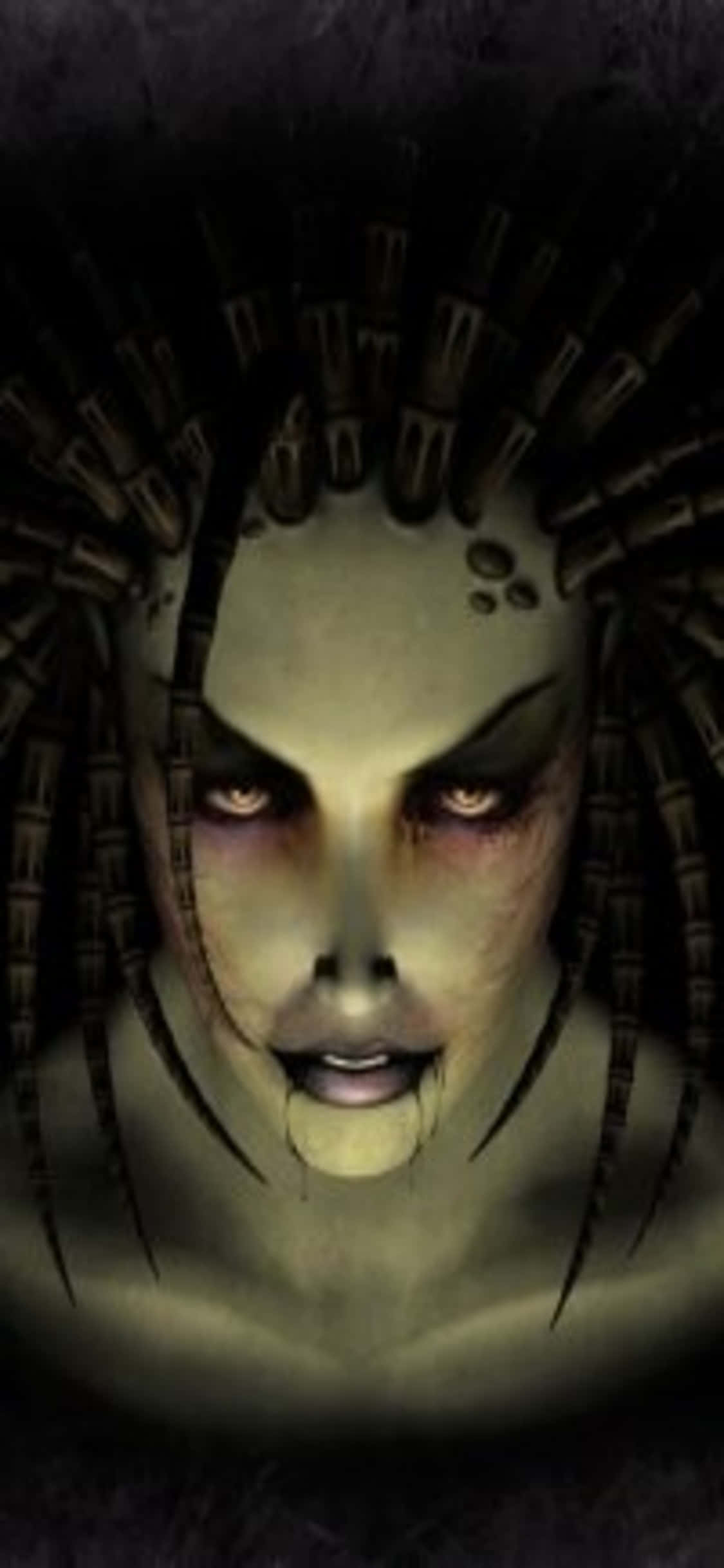 Imponerende StarCraft II-bakgrunn til iPhone X Bakgrunner