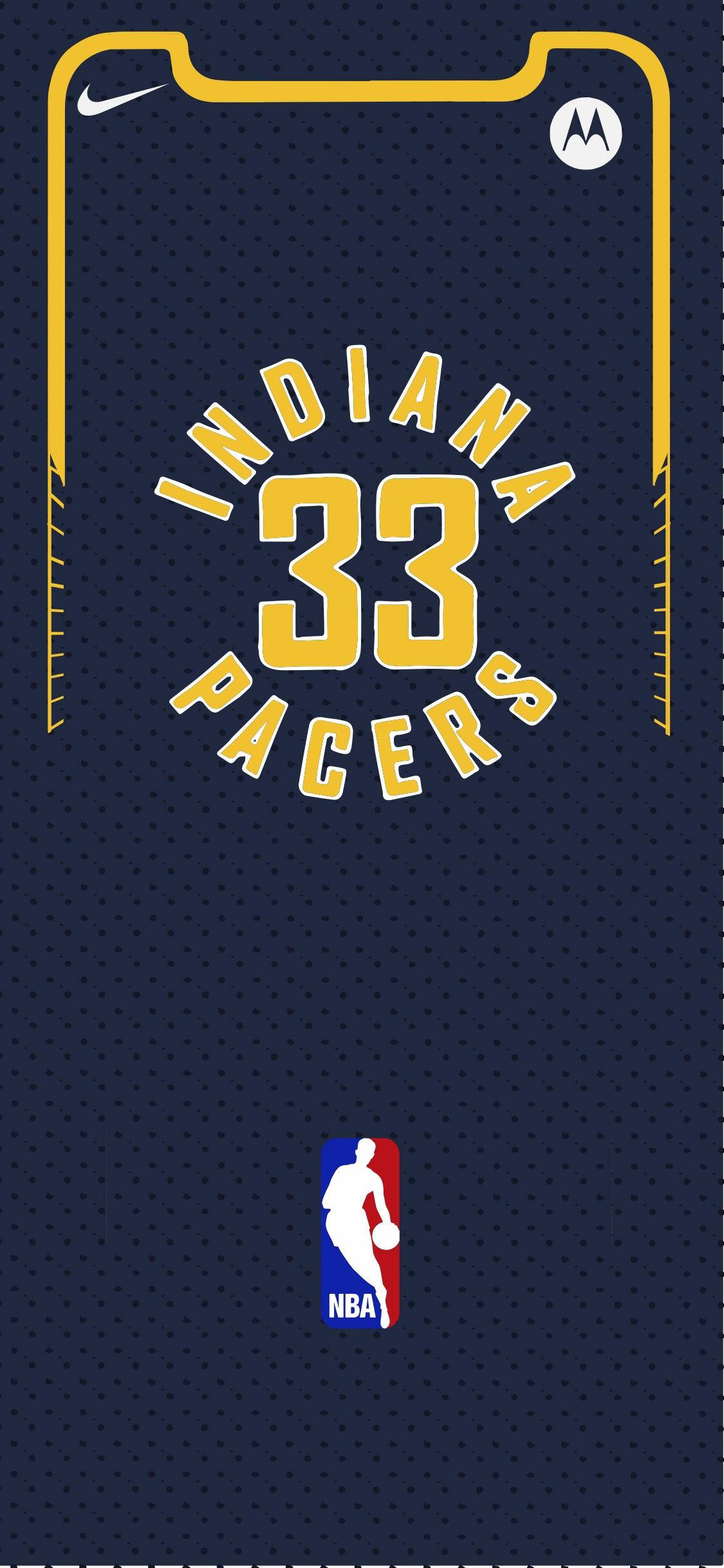 Indiana Pacers Draktillustrasjon Bakgrunner