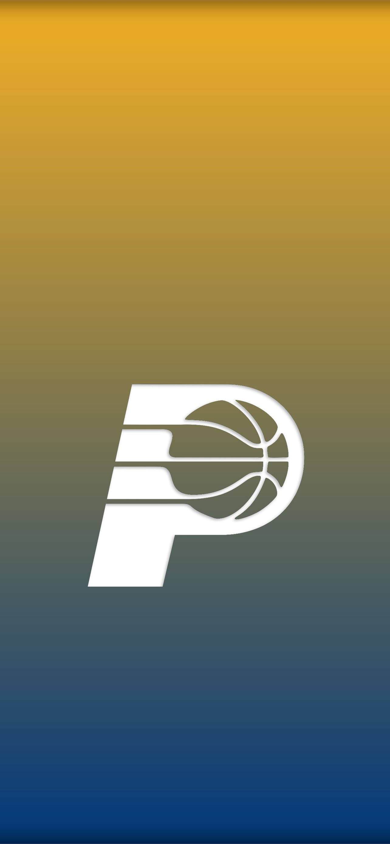 Indiana Pacers Minimalistisk Laglogo Bakgrunner