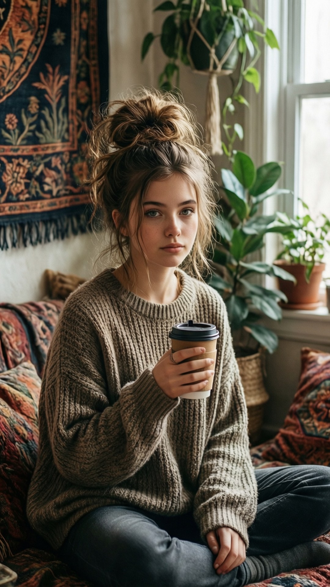 Indie Jente Morgen Bakgrunner