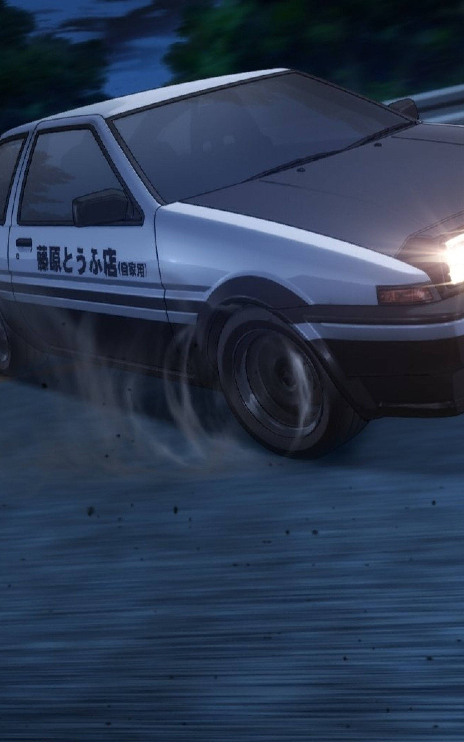 Initial D Drift Move Bakgrunner