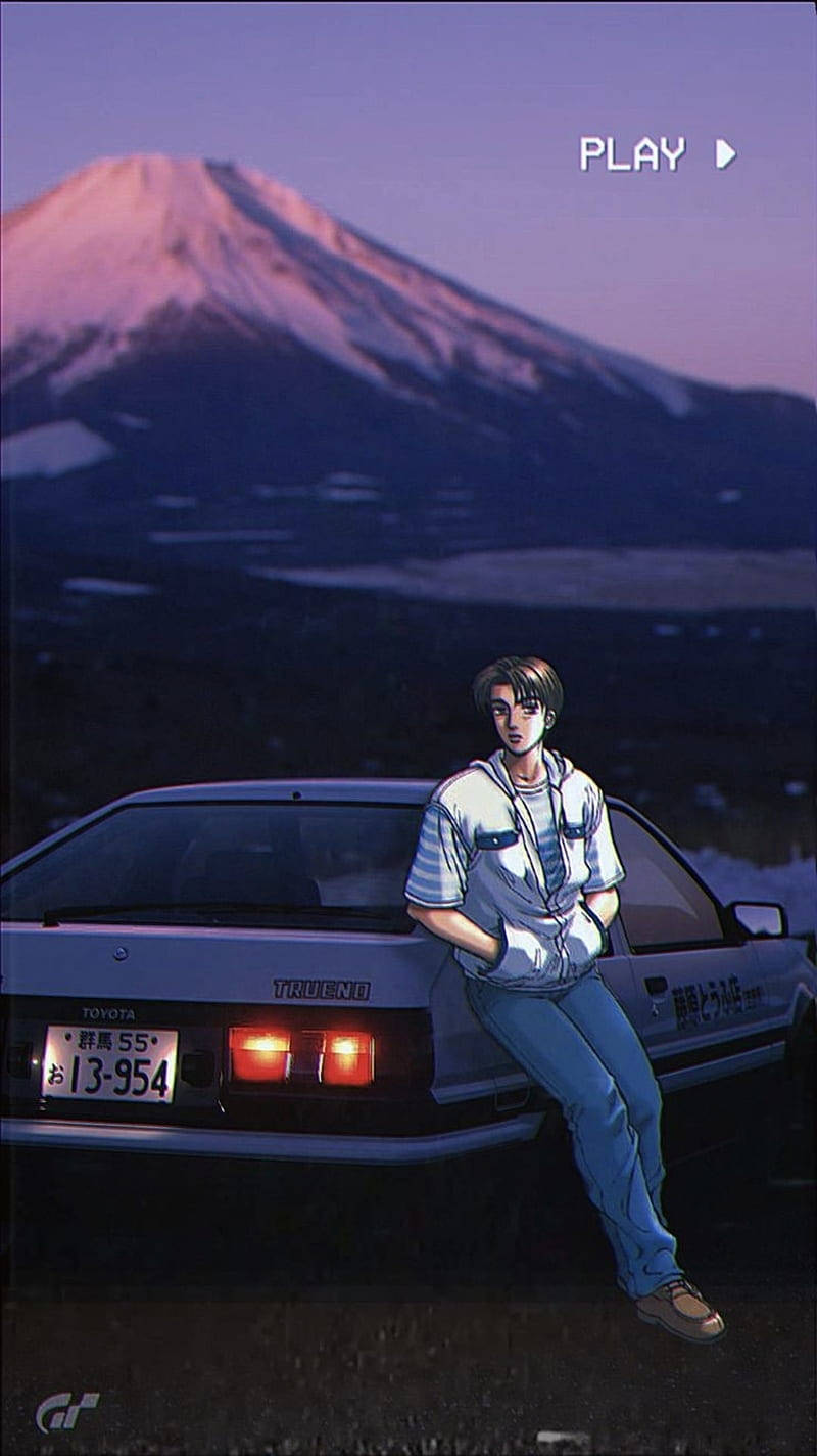 Initial D JDM-estetikk Bakgrunner