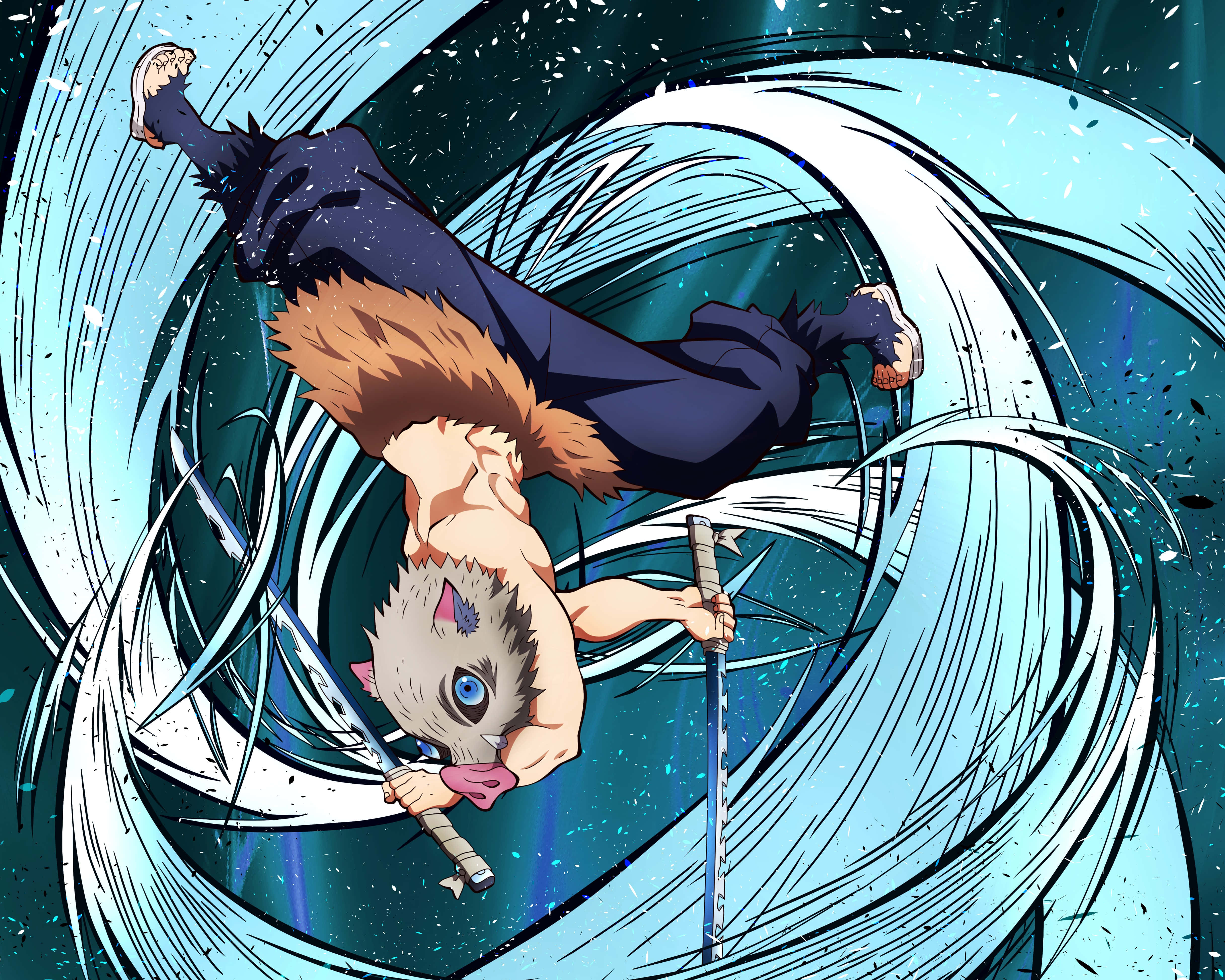 Inosuke Femte Fang PFP Bakgrunner