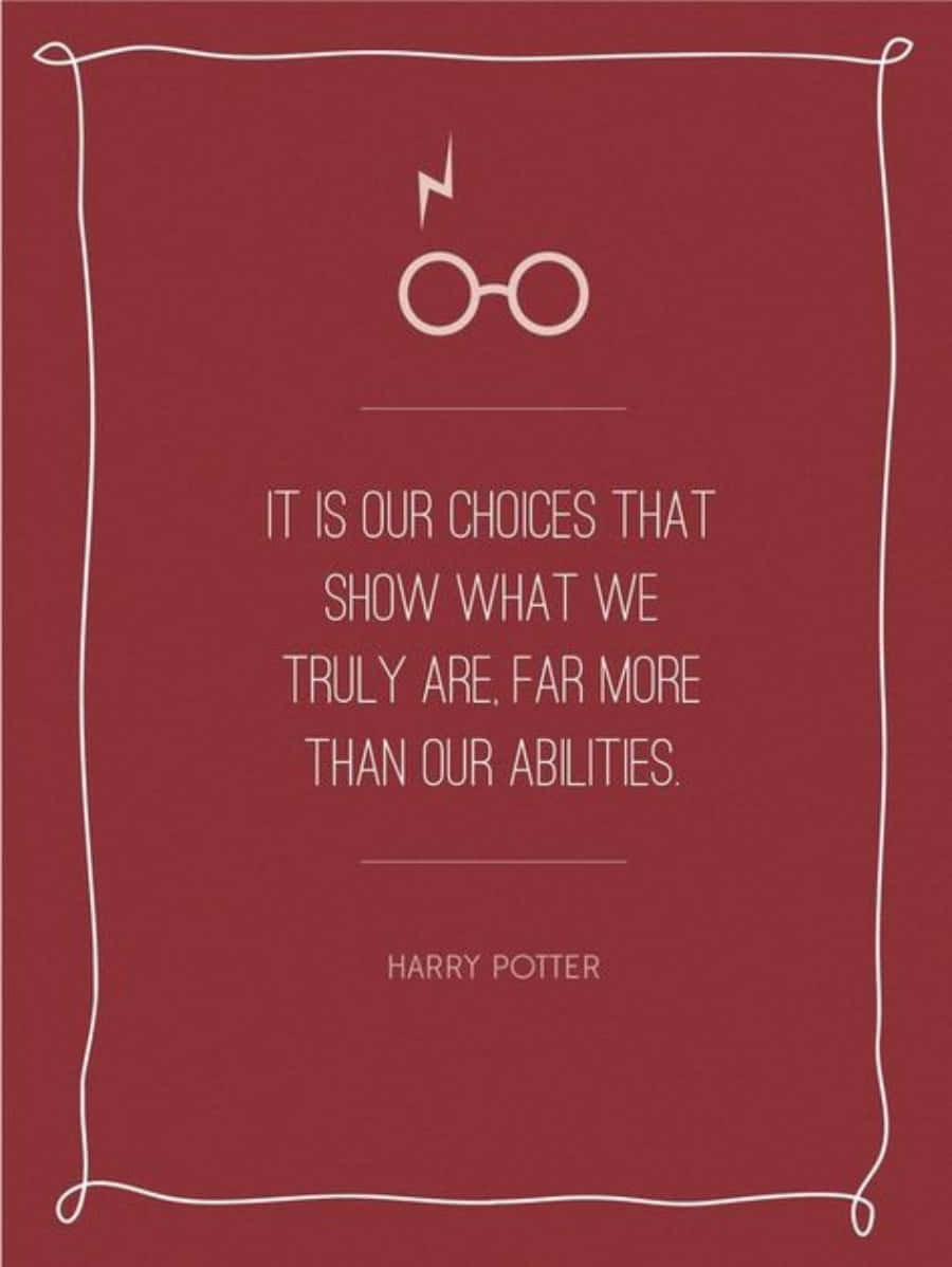 Inspirerende Harry Potter-sitater bakgrunn Bakgrunner