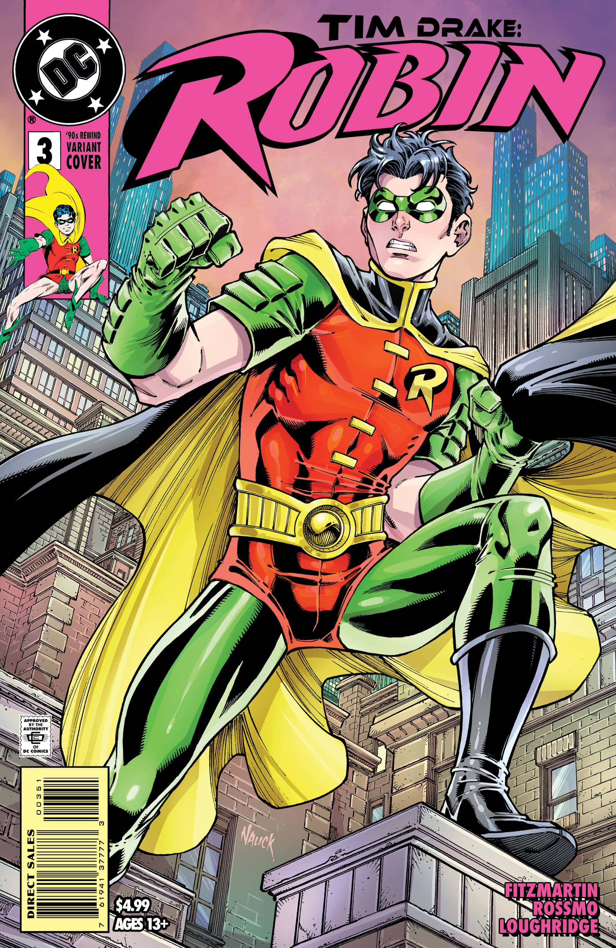 Intens Tim Drake i aksjon Bakgrunner