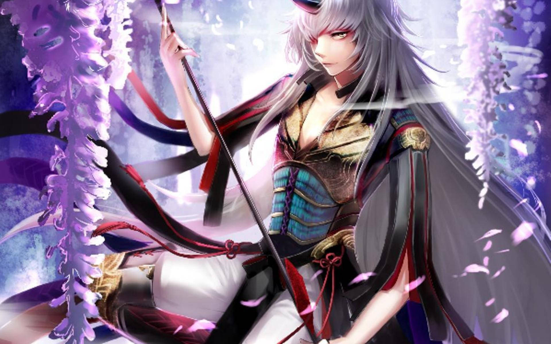Hot demonanimegutt bakgrunn