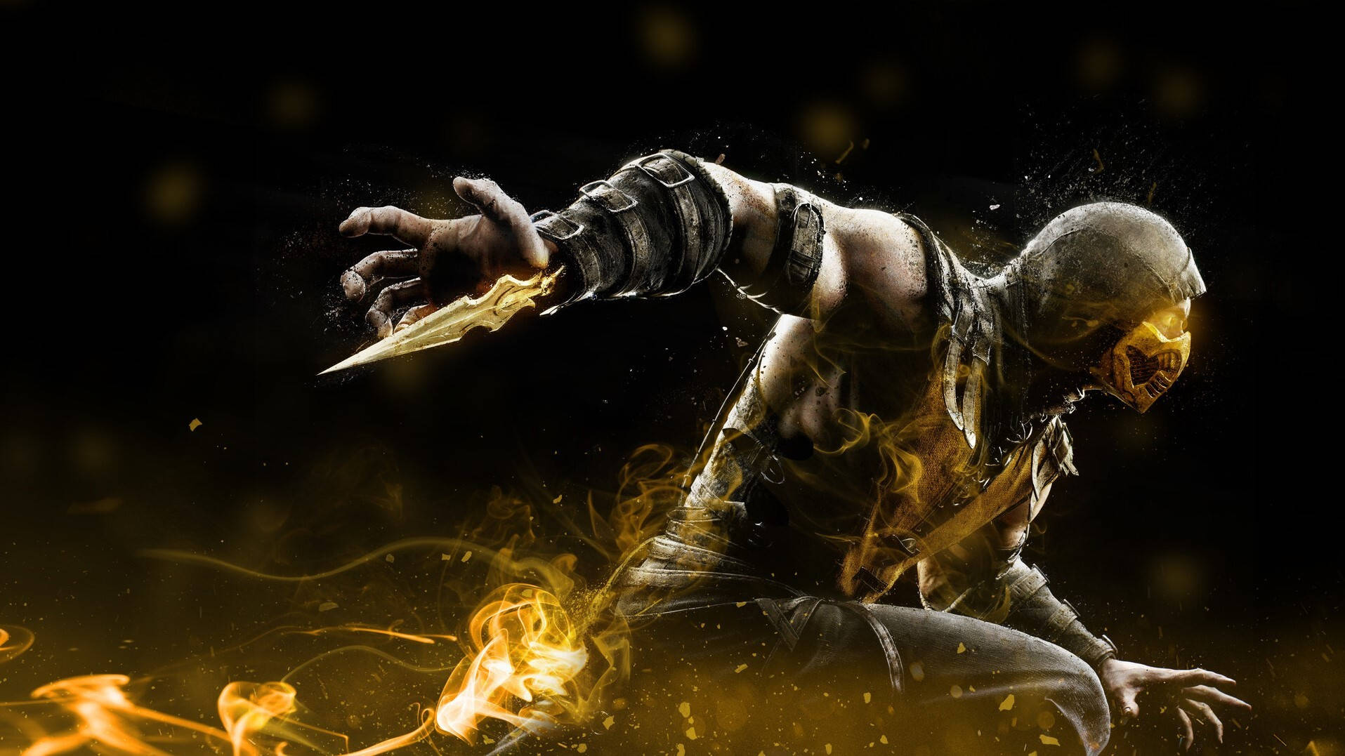 Interaktiv Mortal Kombat-kunst Bakgrunner