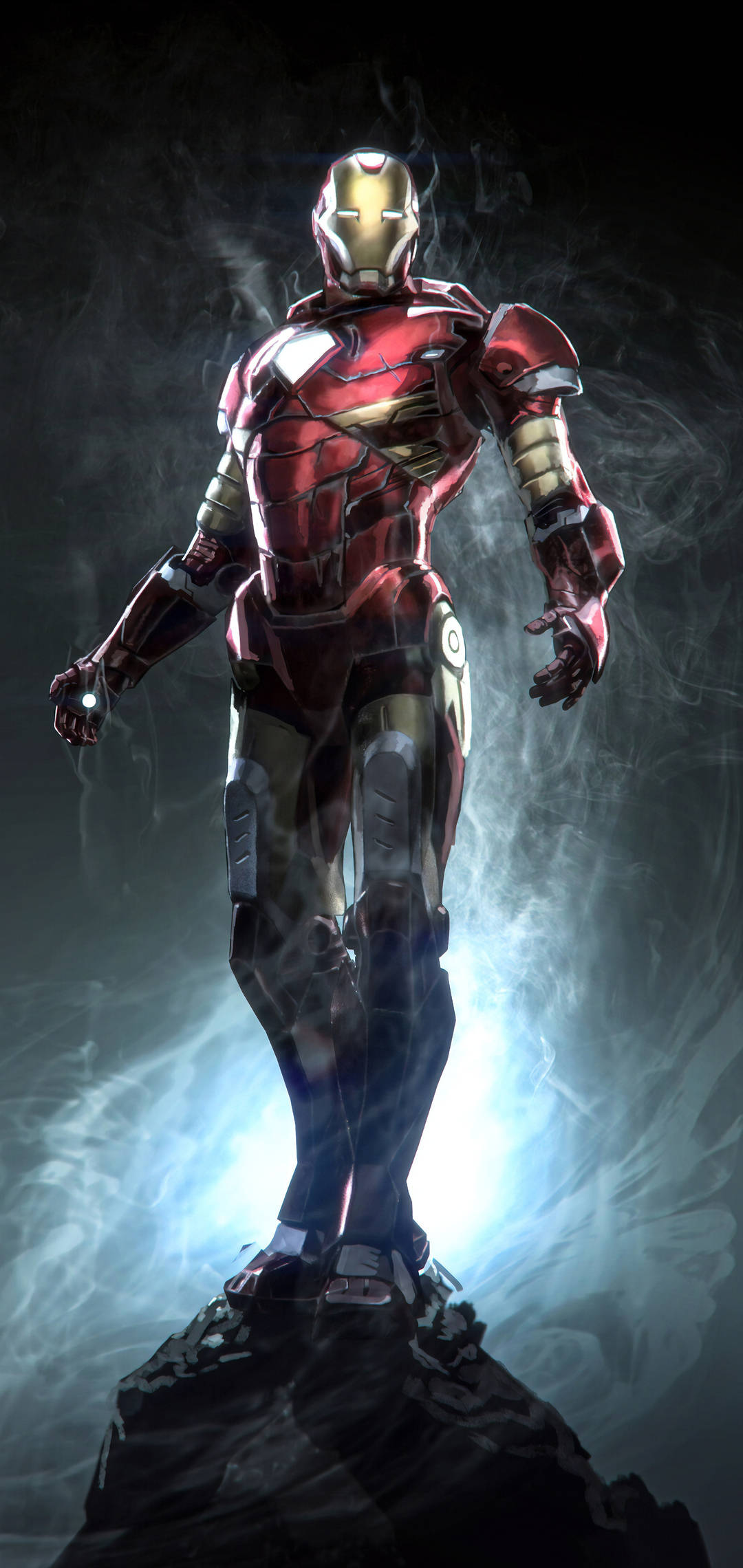 Invincible Avenger Iron Man Superhelt Bakgrunner