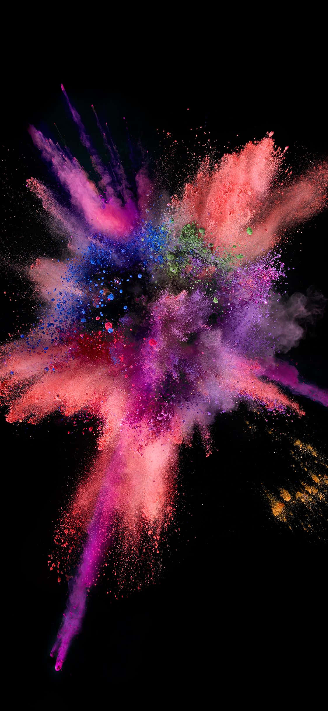 iOS 1 rosa malingssprengning Bakgrunner