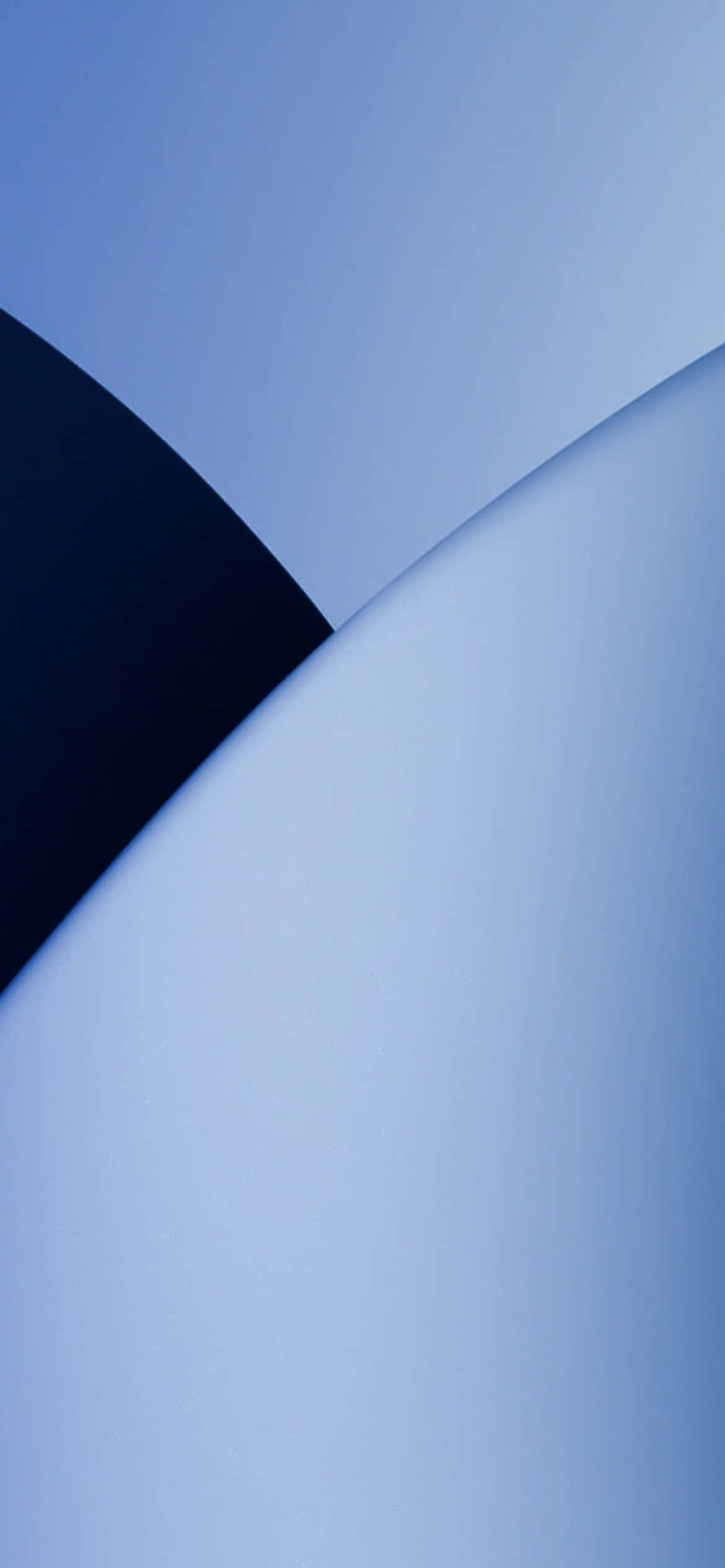 iOS 13 lys blå sirkler bakgrunn Bakgrunner